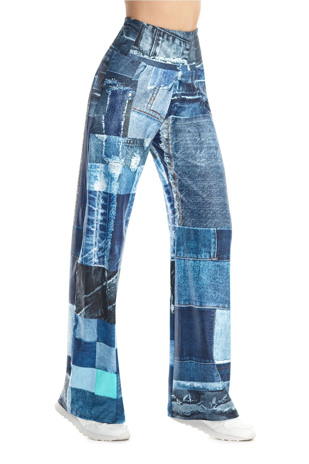 Winshape Sporthose »Functional Comfort Wide Leg Pants CUL105C«  mit Patchwork-Print