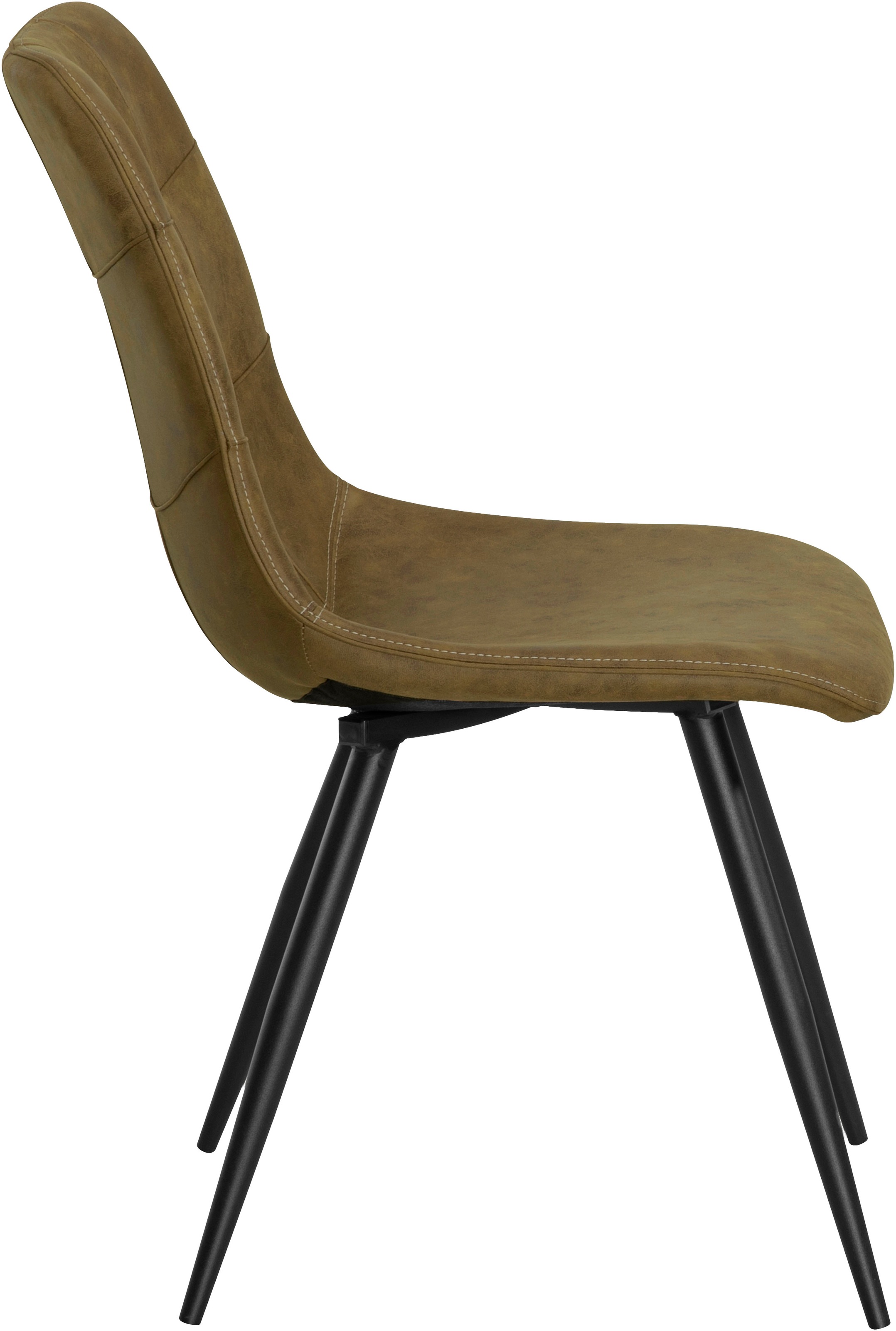 OMG Design Esszimmerstuhl »Peak« (Set) 1 Stk.moderne Sitzschale in Microfaser Lederoptik