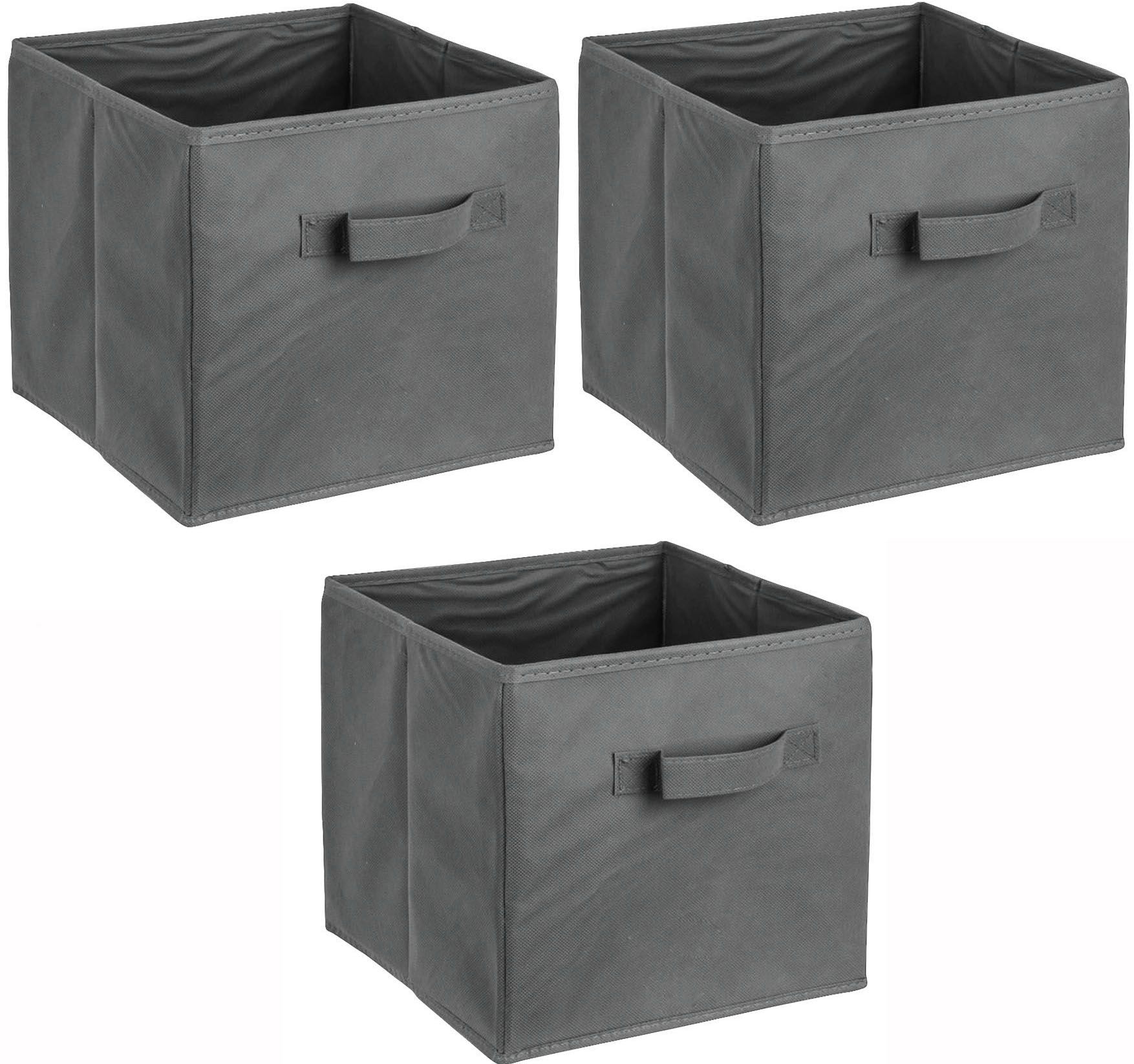 ❤ ADOB Aufbewahrungsbox »Faltboxen«, (Set, 3 St.), Inklusive