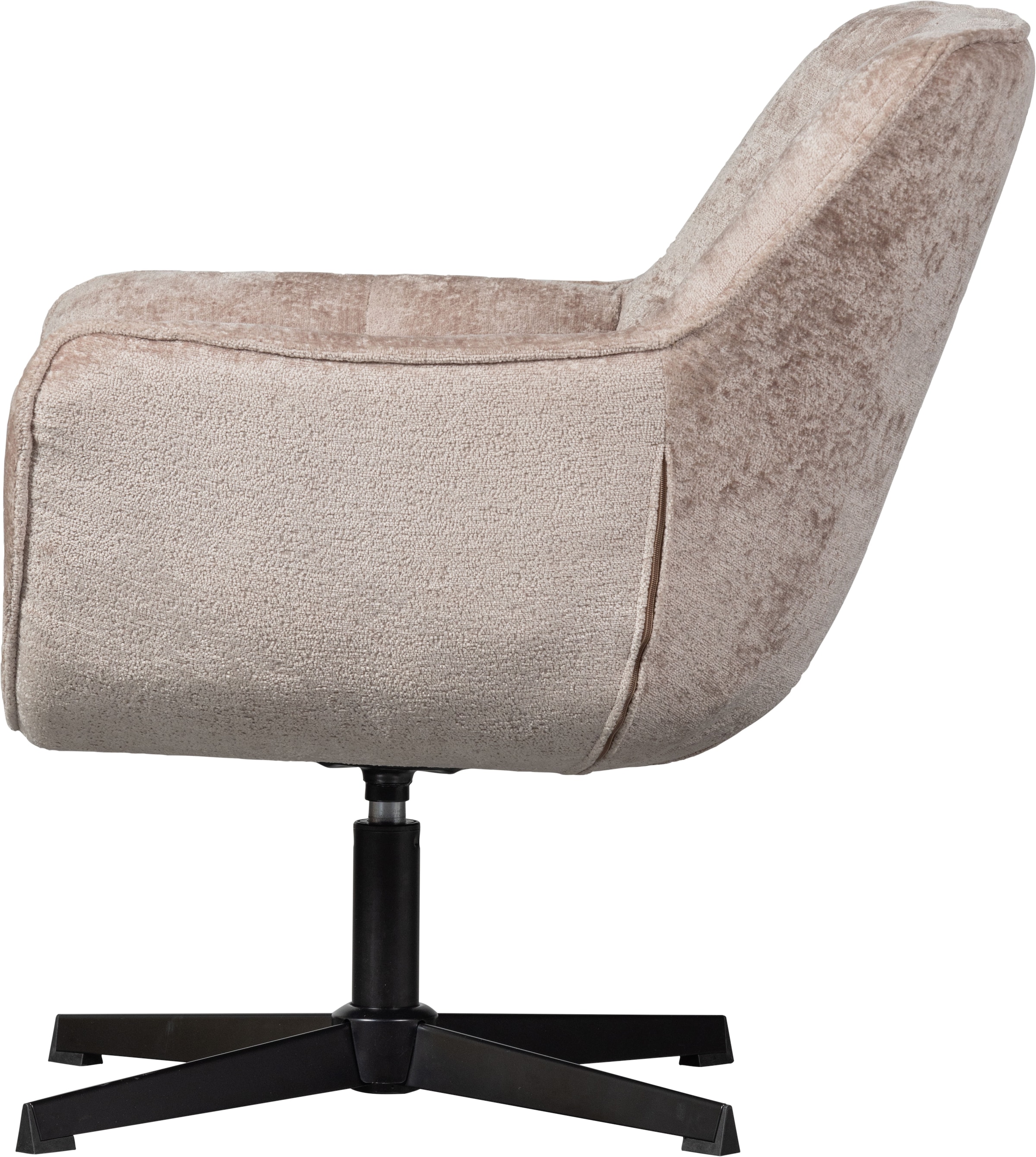 WOOOD Drehsessel »Wibo«, mit Chenille-Stoff, Breite 71 cm