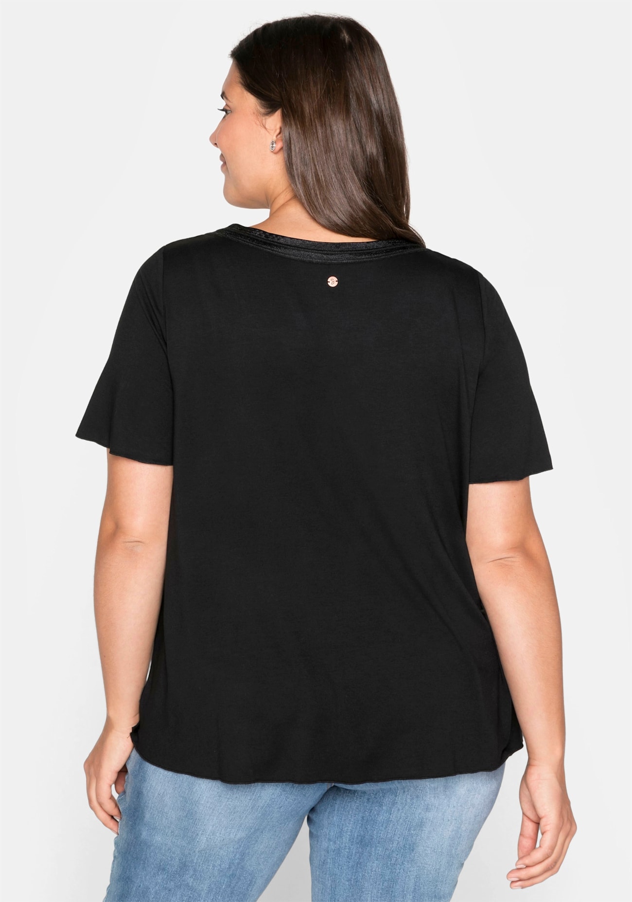 Sheego T-Shirt »T-Shirt«, (1 tlg.)