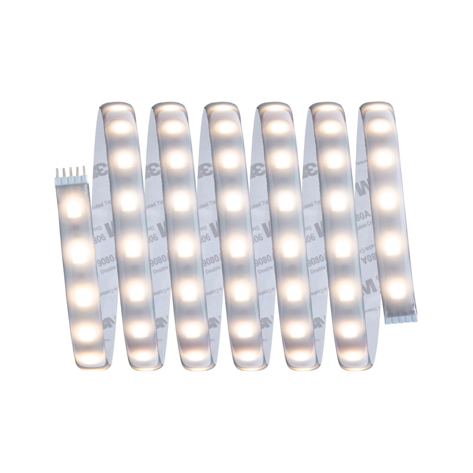 Paulmann LED-Streifen »MaxLED 500 Stripe 2,5m IP44 Cover 3000K 30W 24V Silber Kunststoff«, 1 St.-flammig