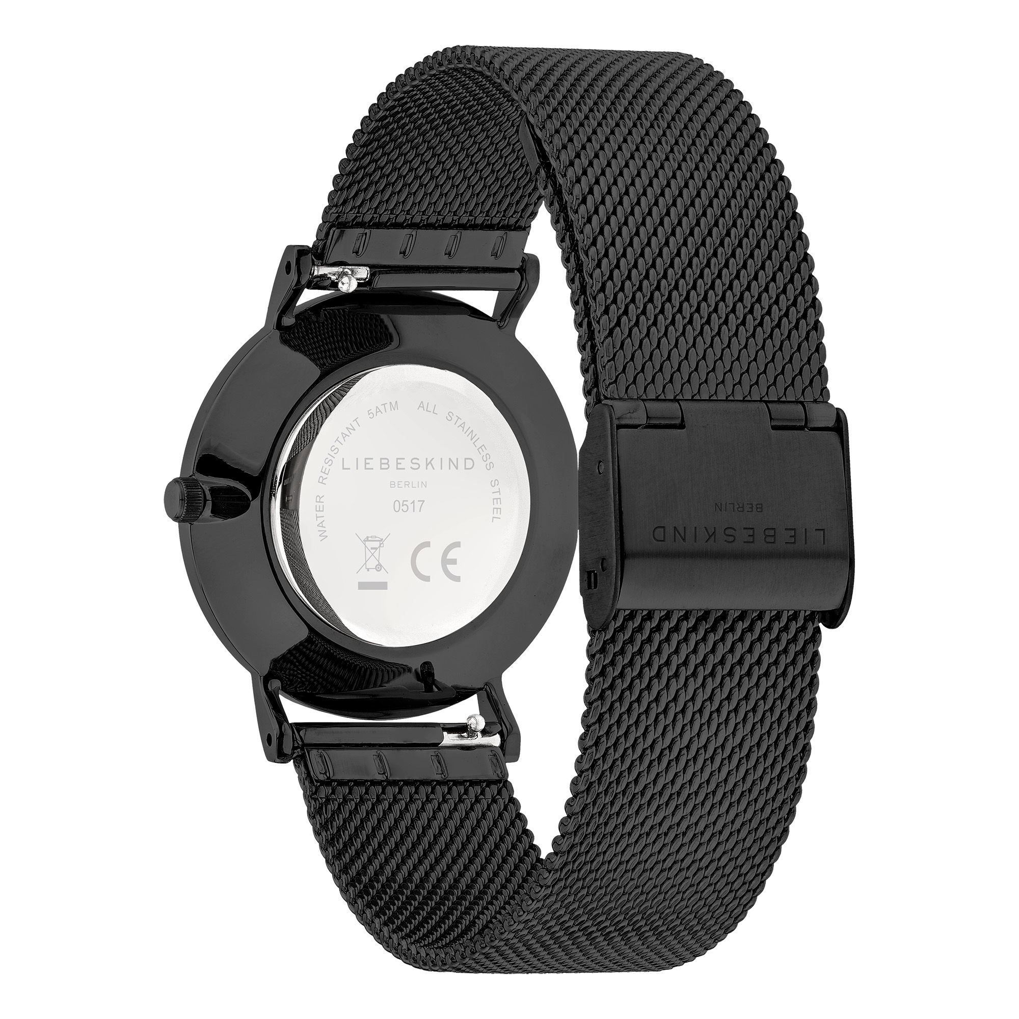 Liebeskind Berlin Quarzuhr »Pure Elegance« Armbanduhr, Damenuhr, Edelstahlarmband, analog