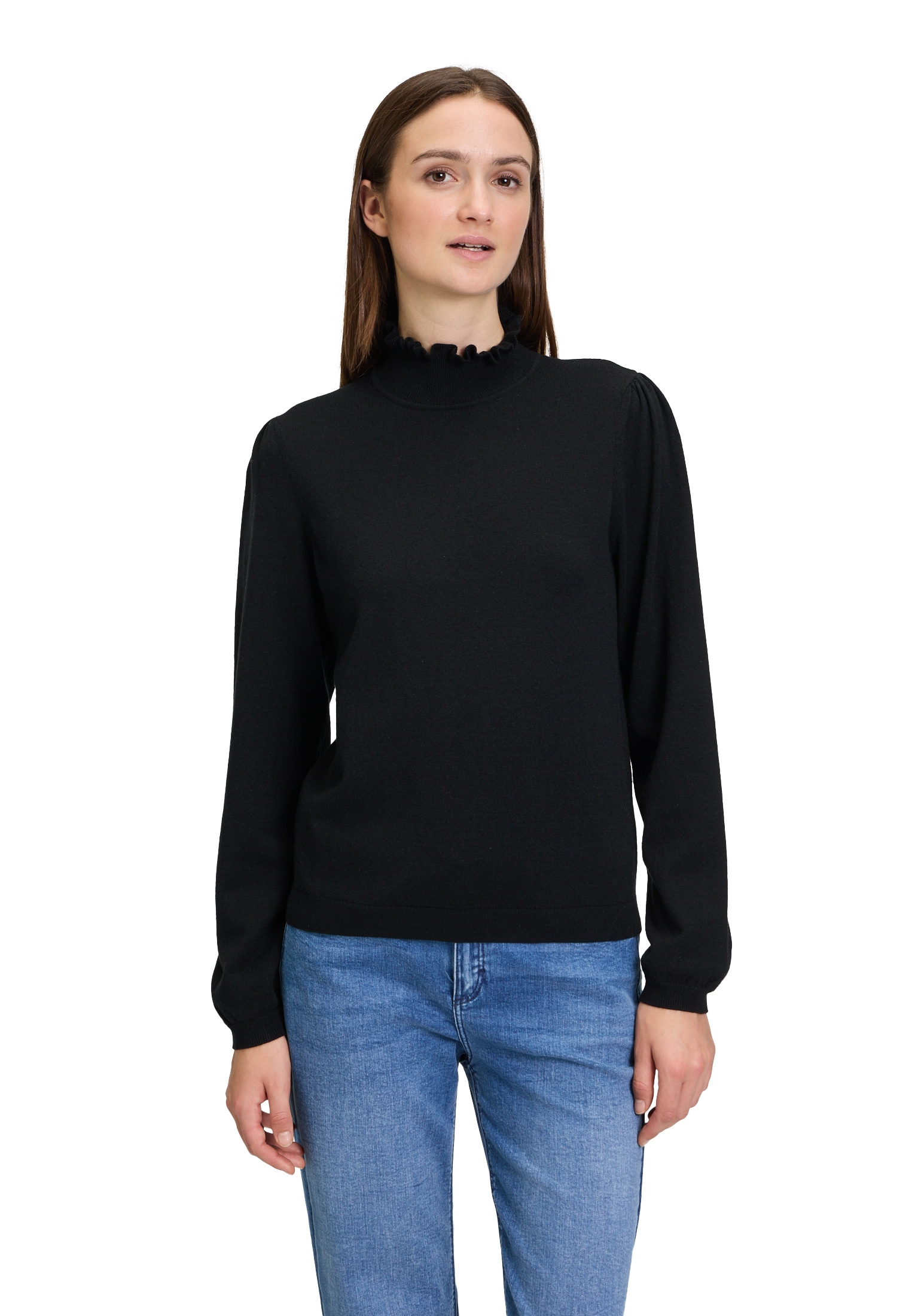 Cartoon Strickpullover »Strickpullover mit Rüschen«