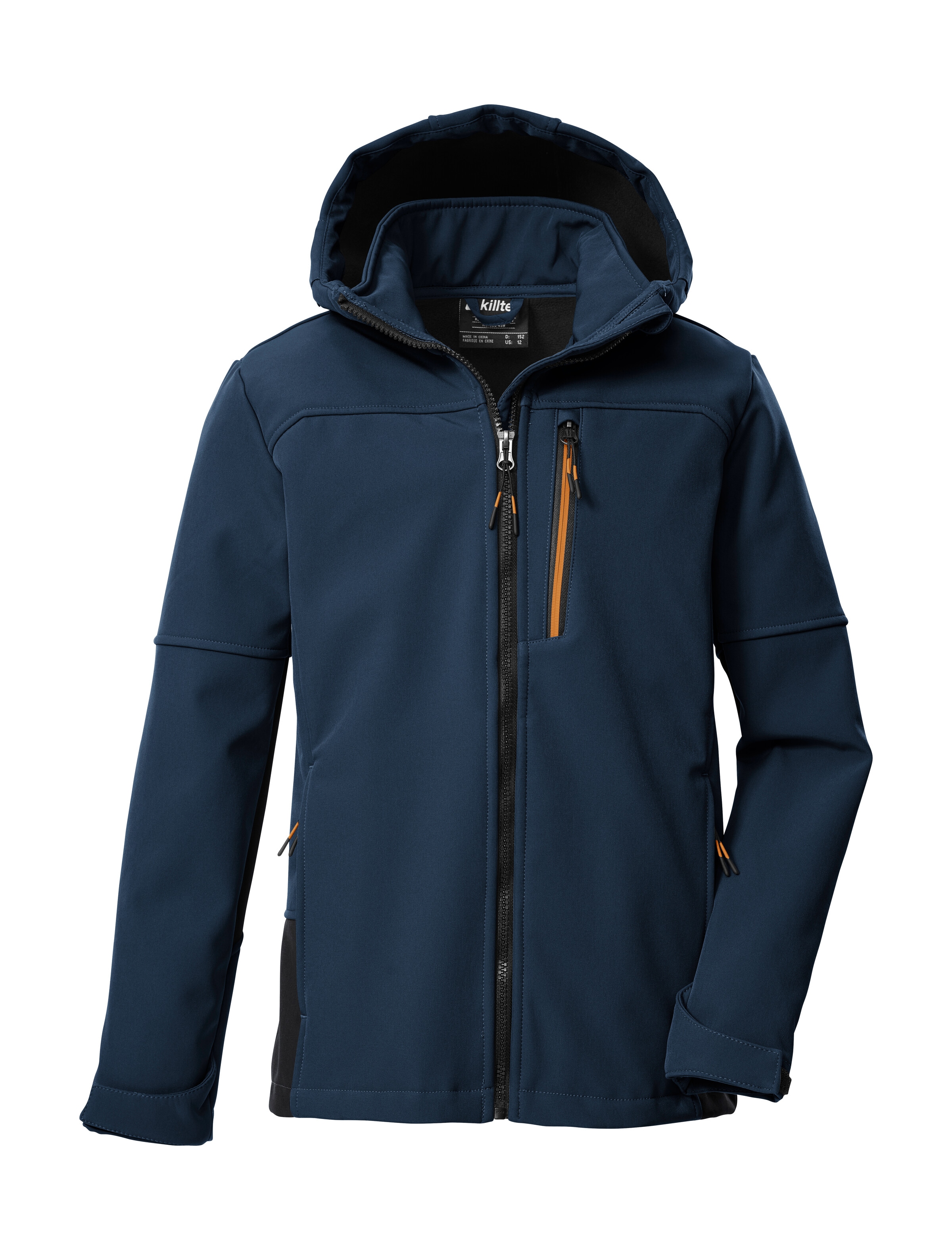 Killtec Softshelljacke »KOW 226 BYS SFTSHLL JCKT« Wind- und wasserabweisende Kinder-Softshelljacke, Fleece, Reflektoren