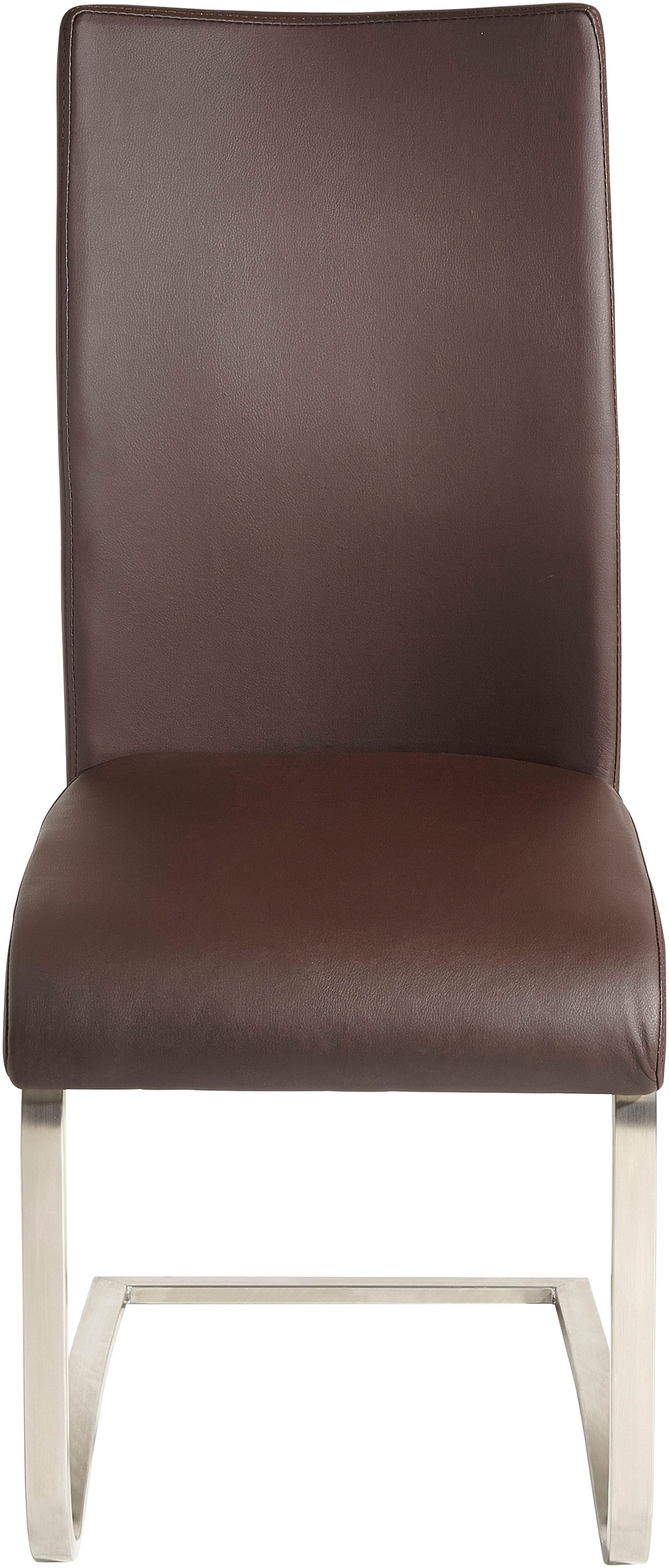 MCA furniture Freischwinger »Arco«, (Set), St., 2 Kg 130 belastbar Leder, Rechnung kaufen bis auf mit Stuhl Echtlederbezug