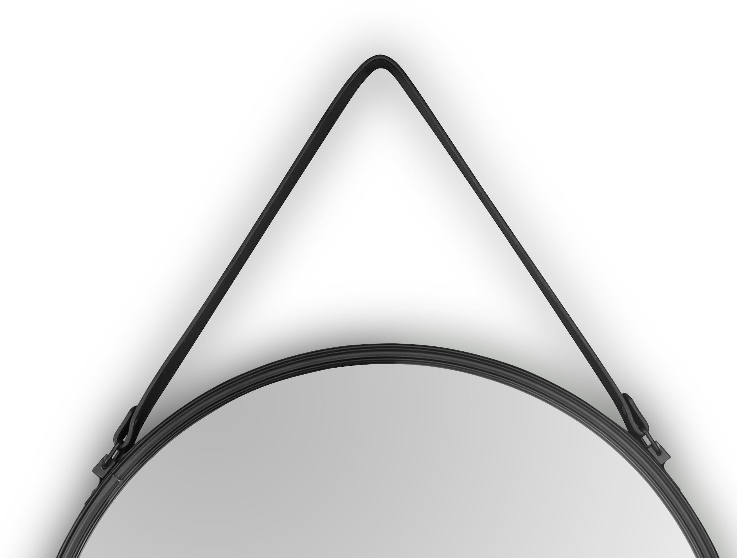 MIRRORS AND MORE Spiegel »Cornelia«, (1 St.), runde Form mit Lederband