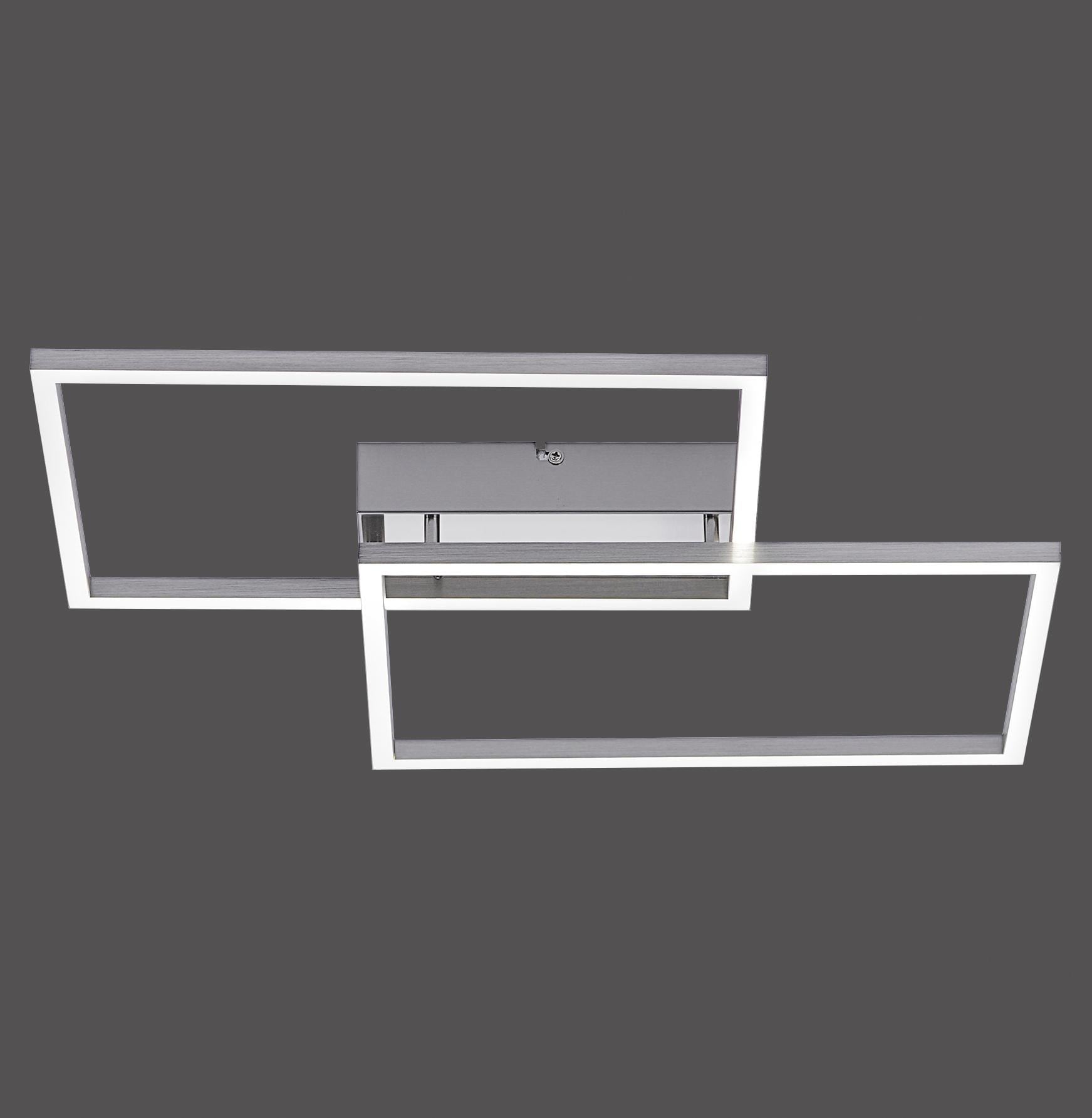 JUST LIGHT Deckenleuchte »IVEN« LED-Board 1 Stk. Neutralweiß | Tageslichtweiß | Warmweiß CCT-Farbtemperaturregelung, Dimmbar über Funkfernbed., Memoryfunktion