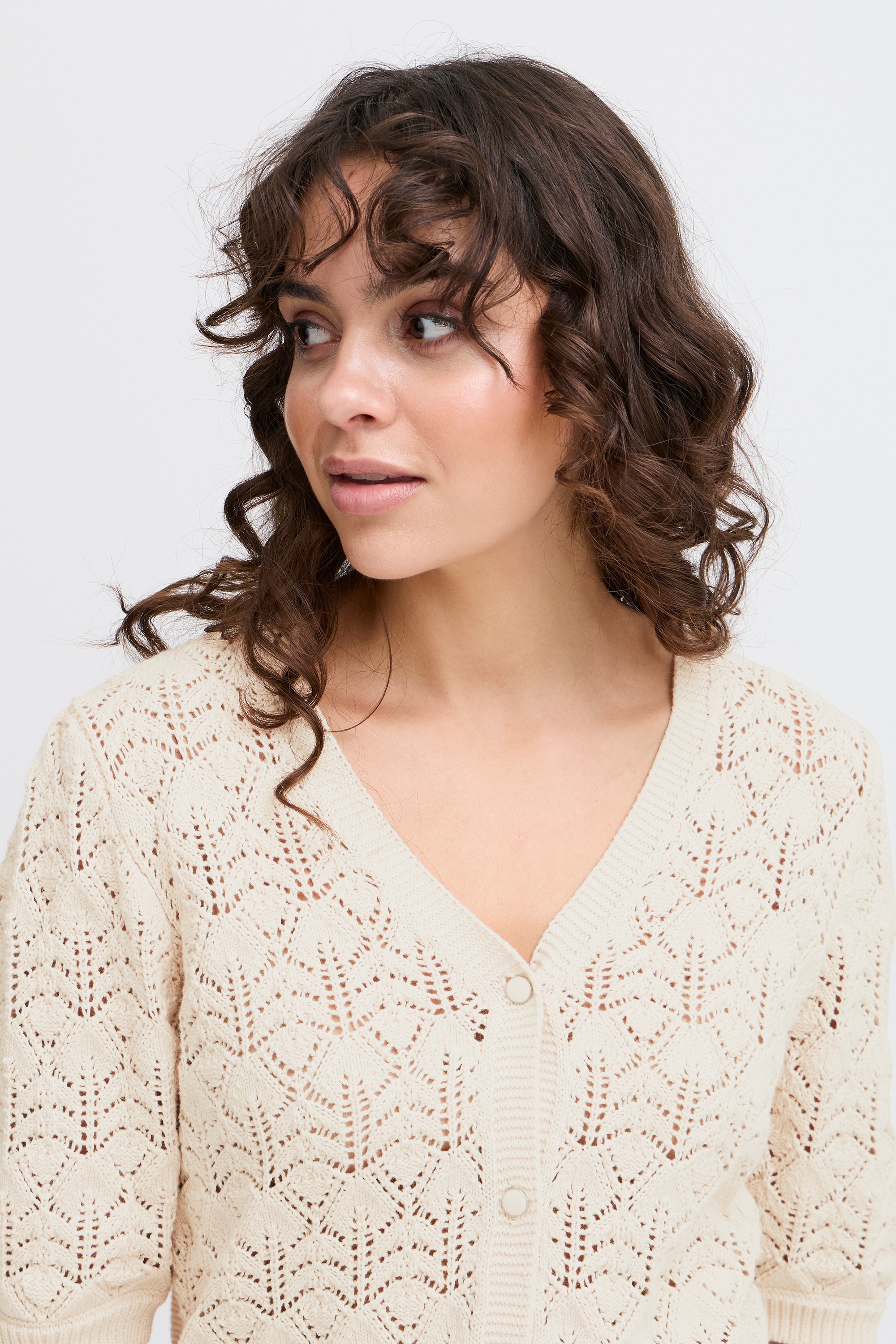 fransa Strickjacke »Strickjacke FRKATELEEN«