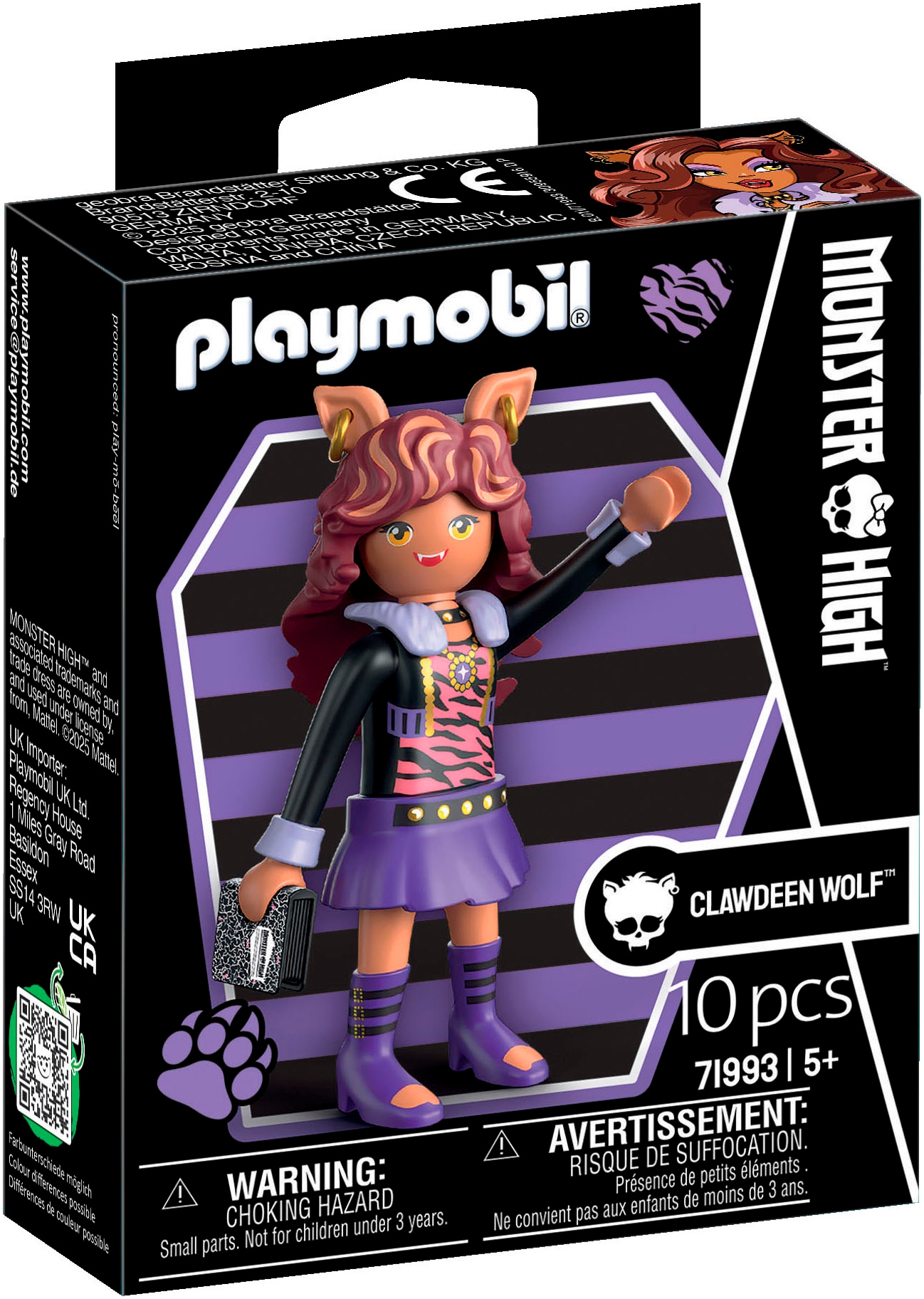 Playmobil® Konstruktions-Spielset »Clawdeen Wolf (71993), Monster High™« Spielfigur