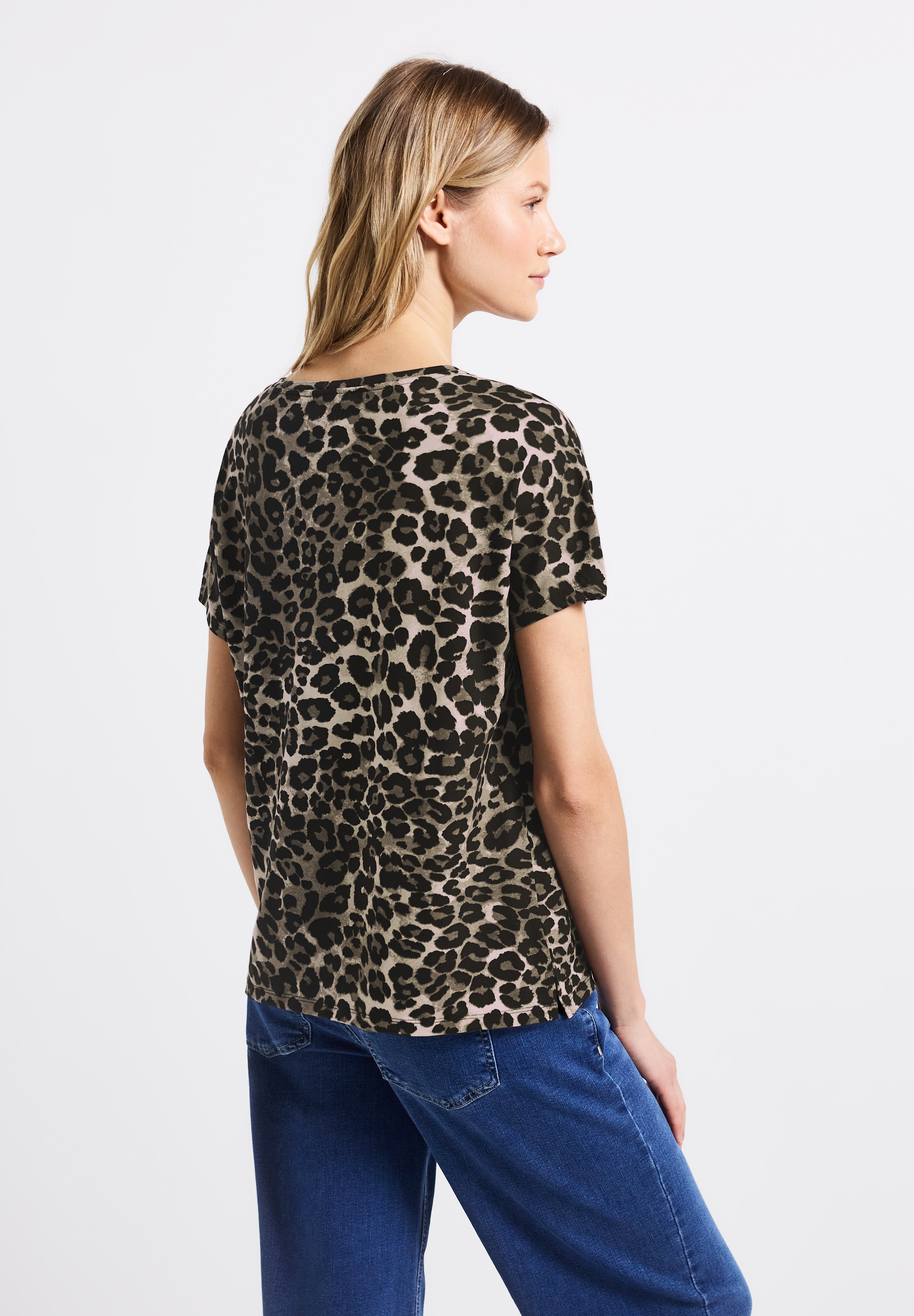 STREET ONE Print-Shirt, mit Animal-Print