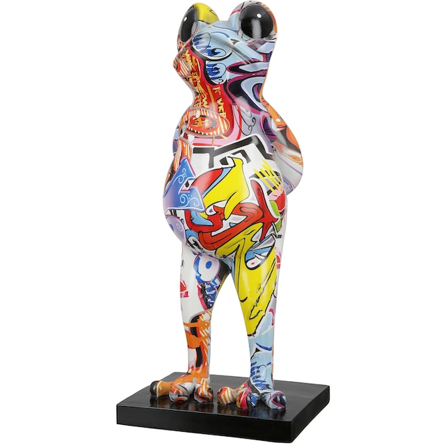 Casablanca by Gilde Tierfigur »Skulptur Frosch Street Art« auf Rechnung  kaufen