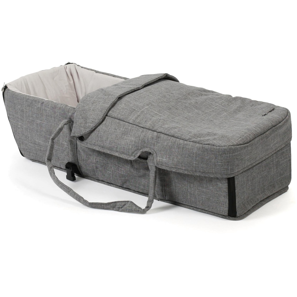 CHIC4BABY Geschwisterwagen »Duo, Melange grau«