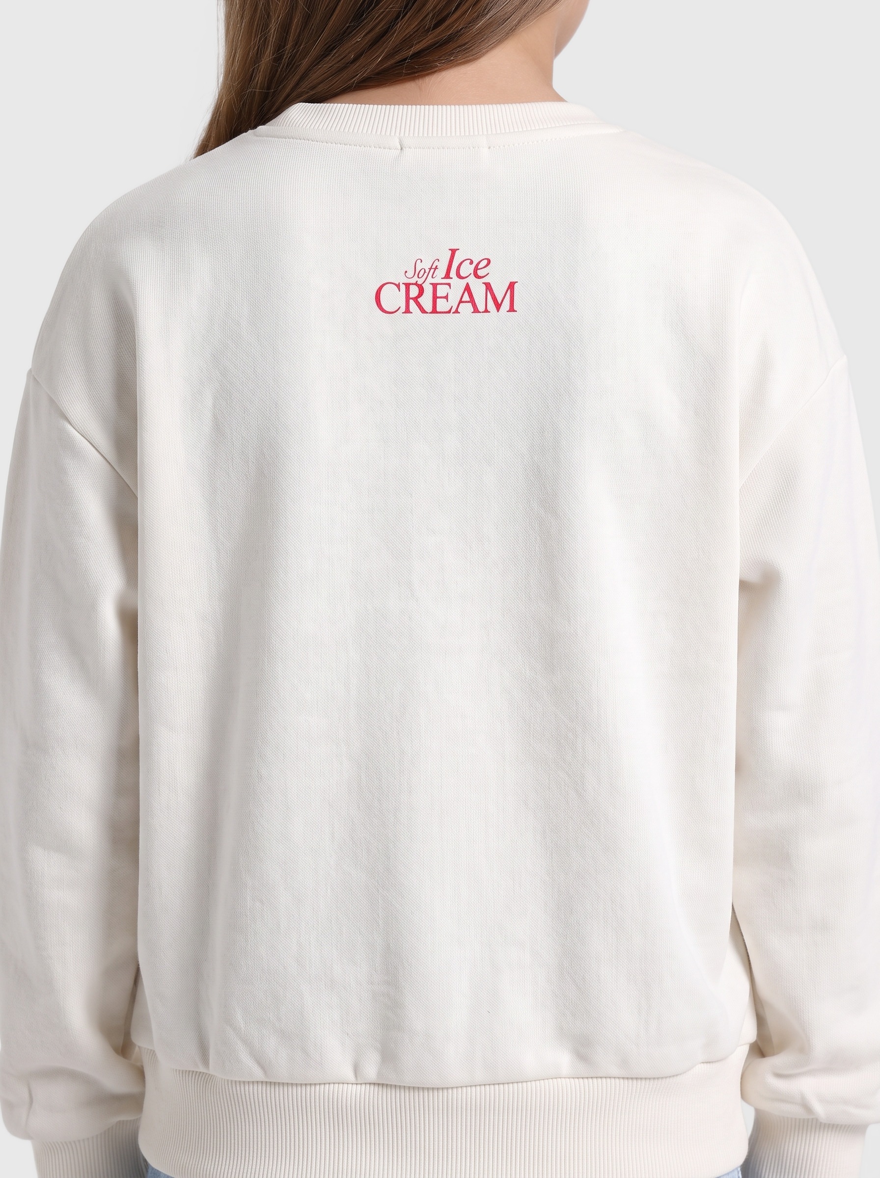 KIDS ONLY Sweatshirt »KOGPHILEA LIFE L/S LOOSE UB VD SWT«, Baumwollmischung, regular fit
