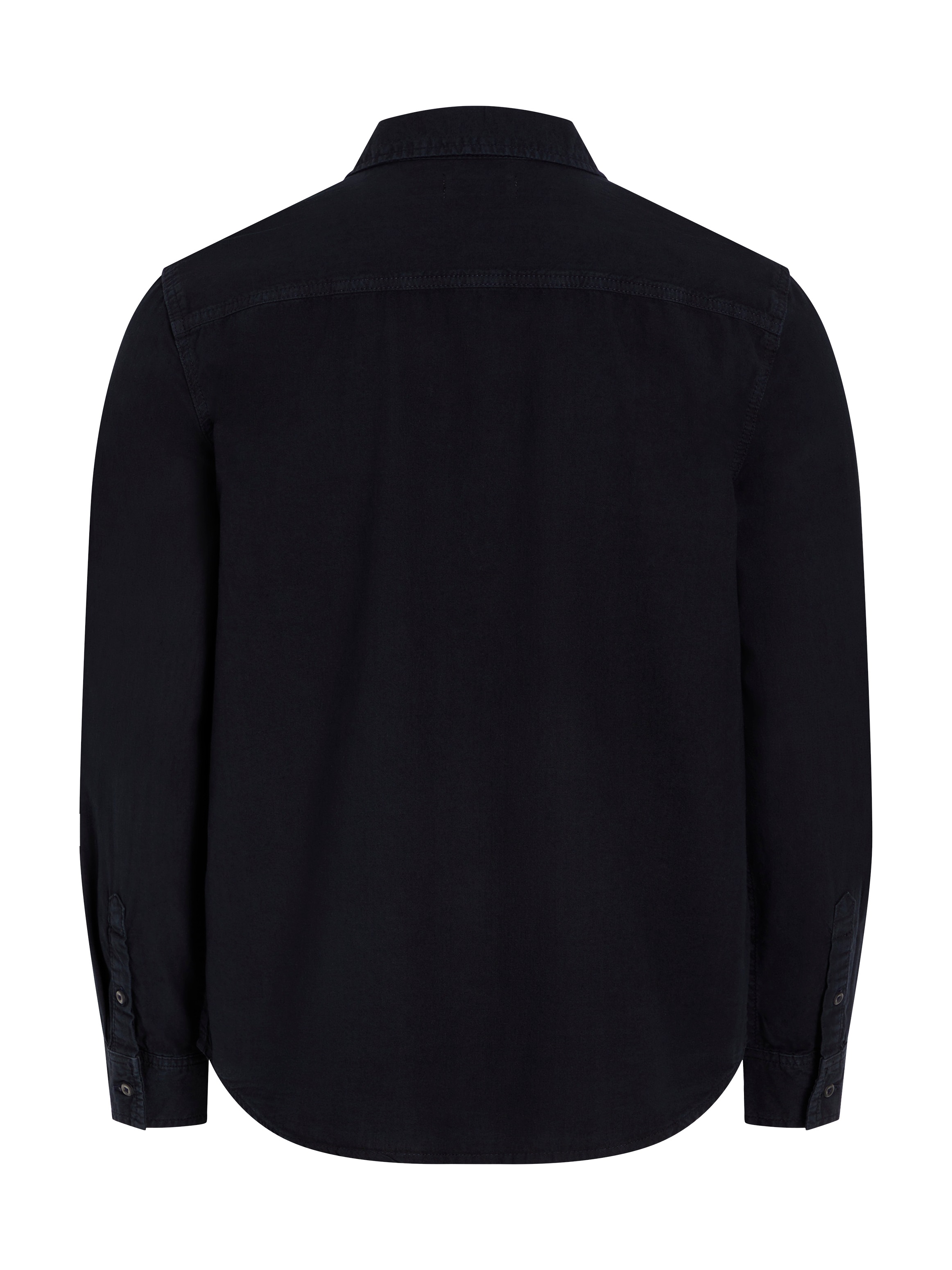 Calvin Klein Jeans Langarmhemd »REGULAR CHAMBRAY SHIRT«, Logodruck, Brusttasche