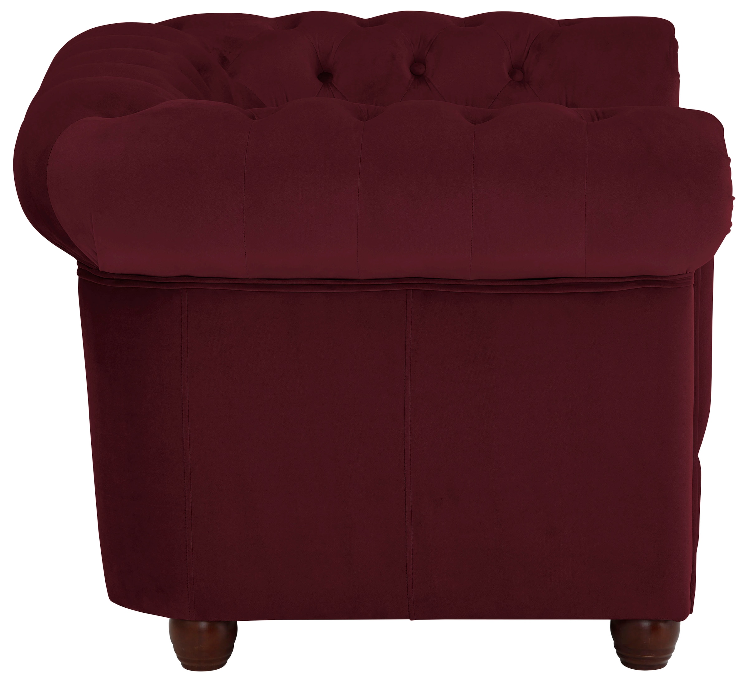 Home affaire Chesterfield-Sessel »New Castle Sessel«, hochwertige Knopfheftung, B/T/H: 104/86/72 cm