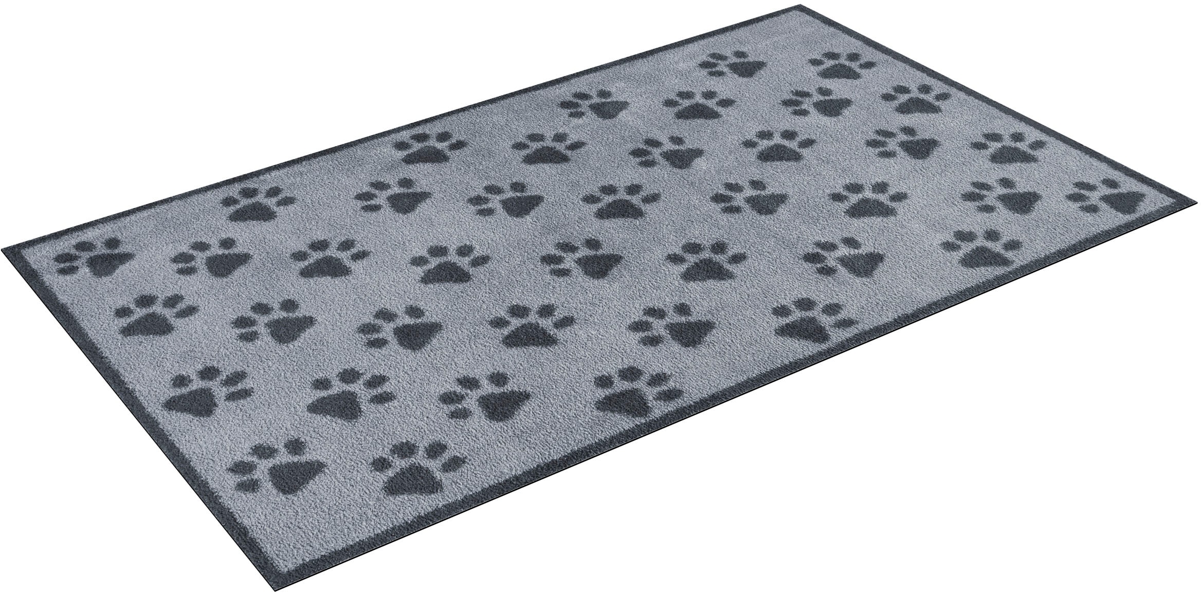 Turtle Mat Teppich »Paws Grey« rechteckig 9 mm Höhe