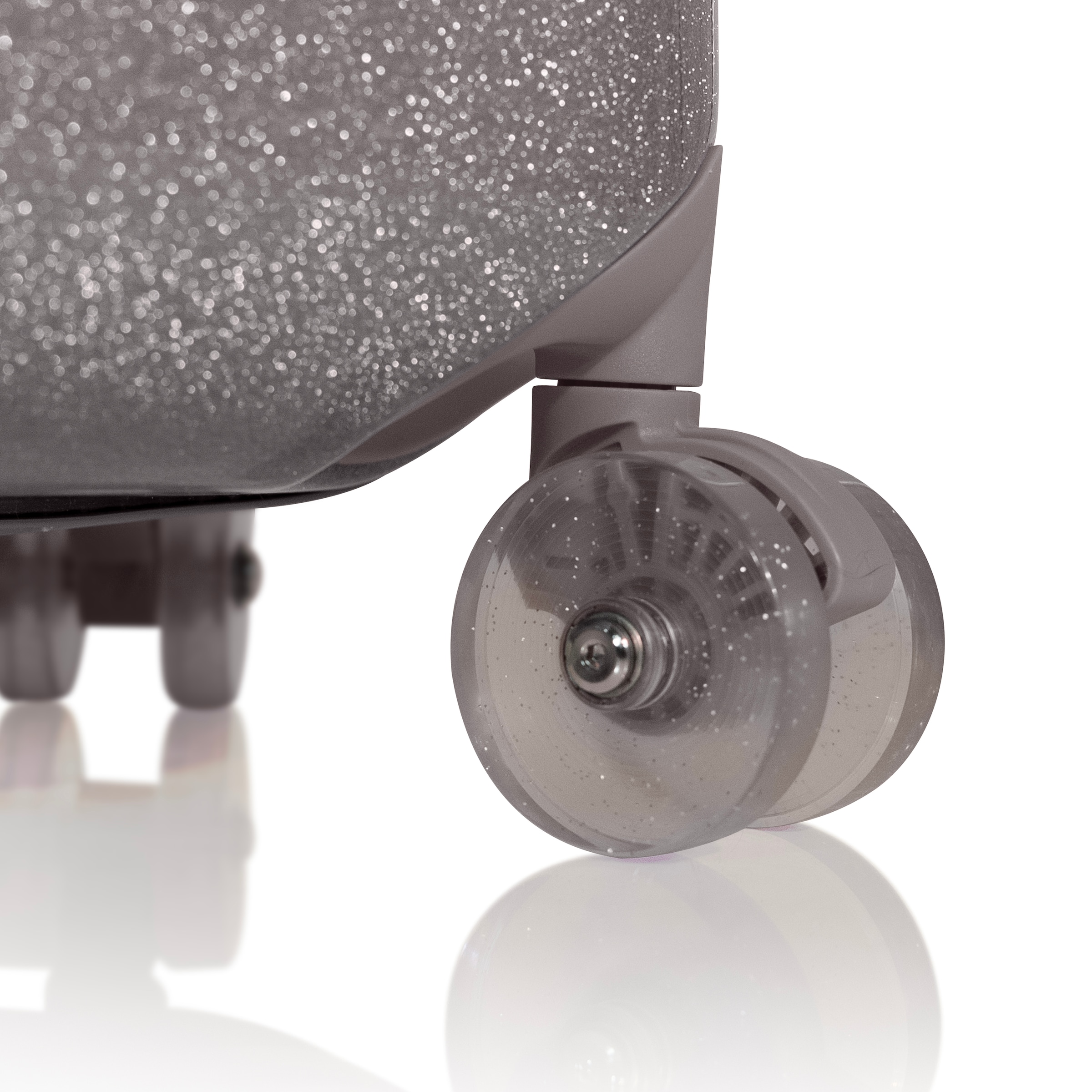 Heys Handgepäck-Trolley »Heys xCase Galaxy« Reisetrolley, Koffer handgepäcktauglich im Glitzer-Look