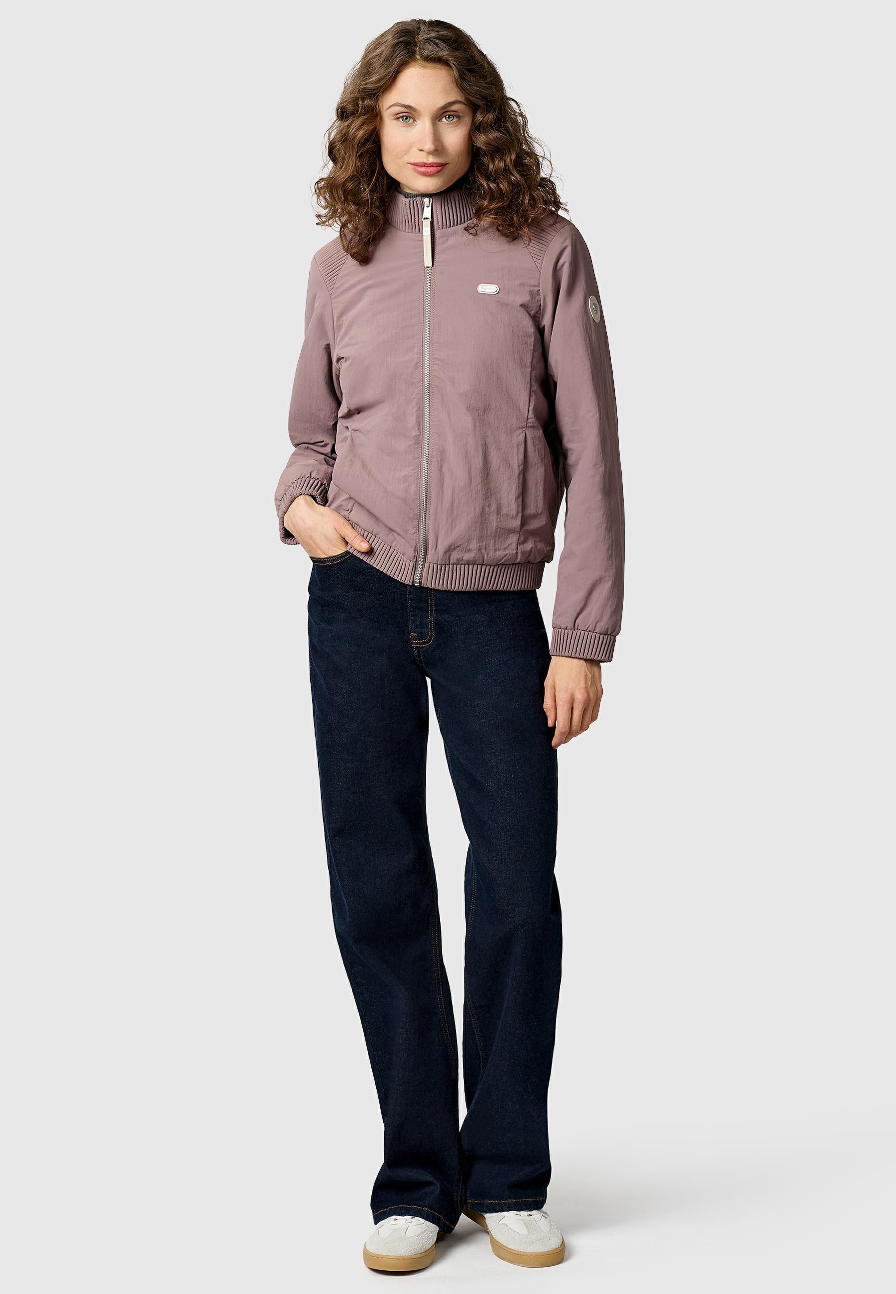 Ragwear Bomberjacke »Bomberjacke Chenna Summer YOUMODO« ohne Kapuze Wasserabweisende leichte Übergangsjacke