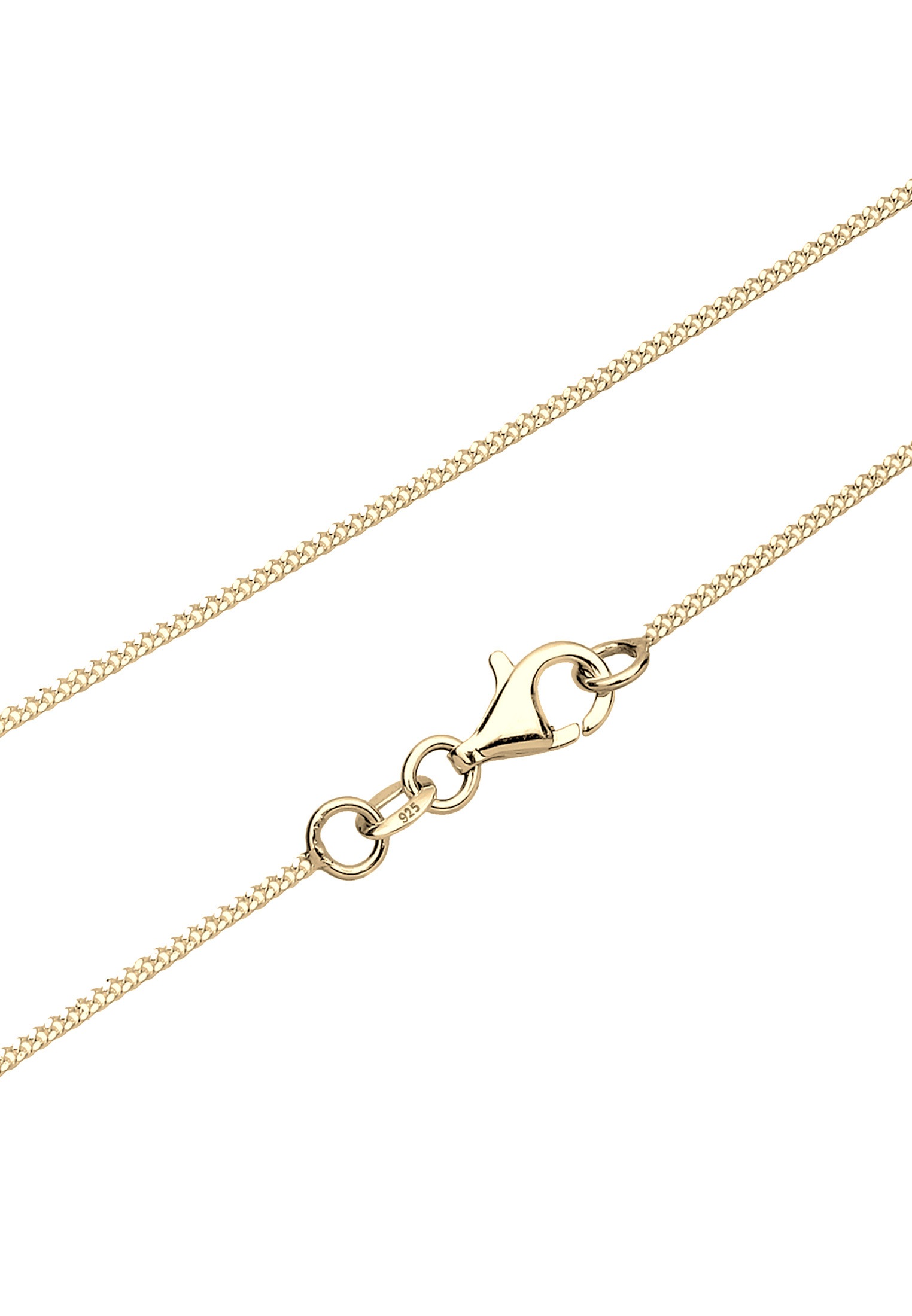 Elli Lange Kette »Halskette Ornament Floral Orientalisch Oval 925 Silber«