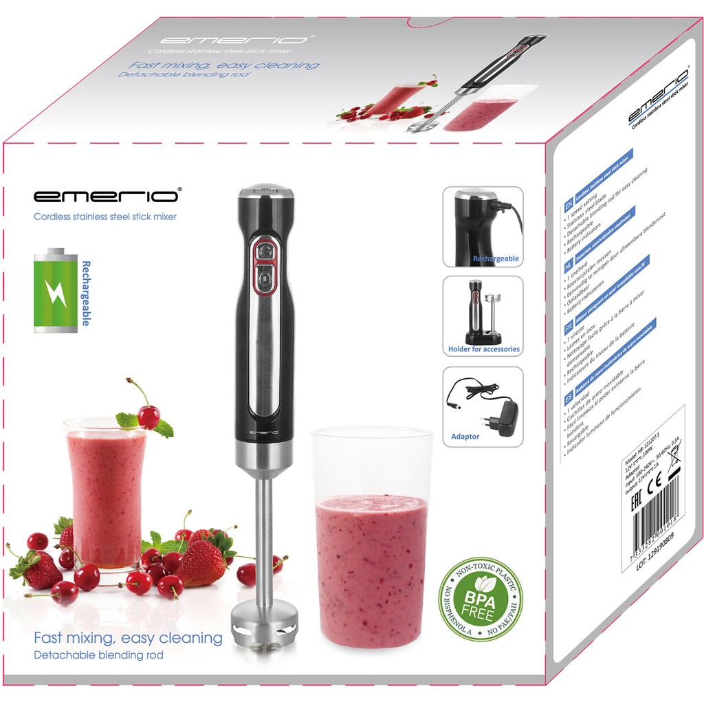 Emerio Stabmixer »HB-121207«, 100 W, mit Akku