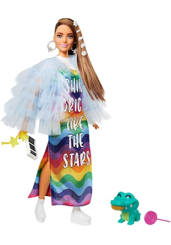 Barbie Anziehpuppe »EXTRA«, mit Regenbogen-Kleid kaufen