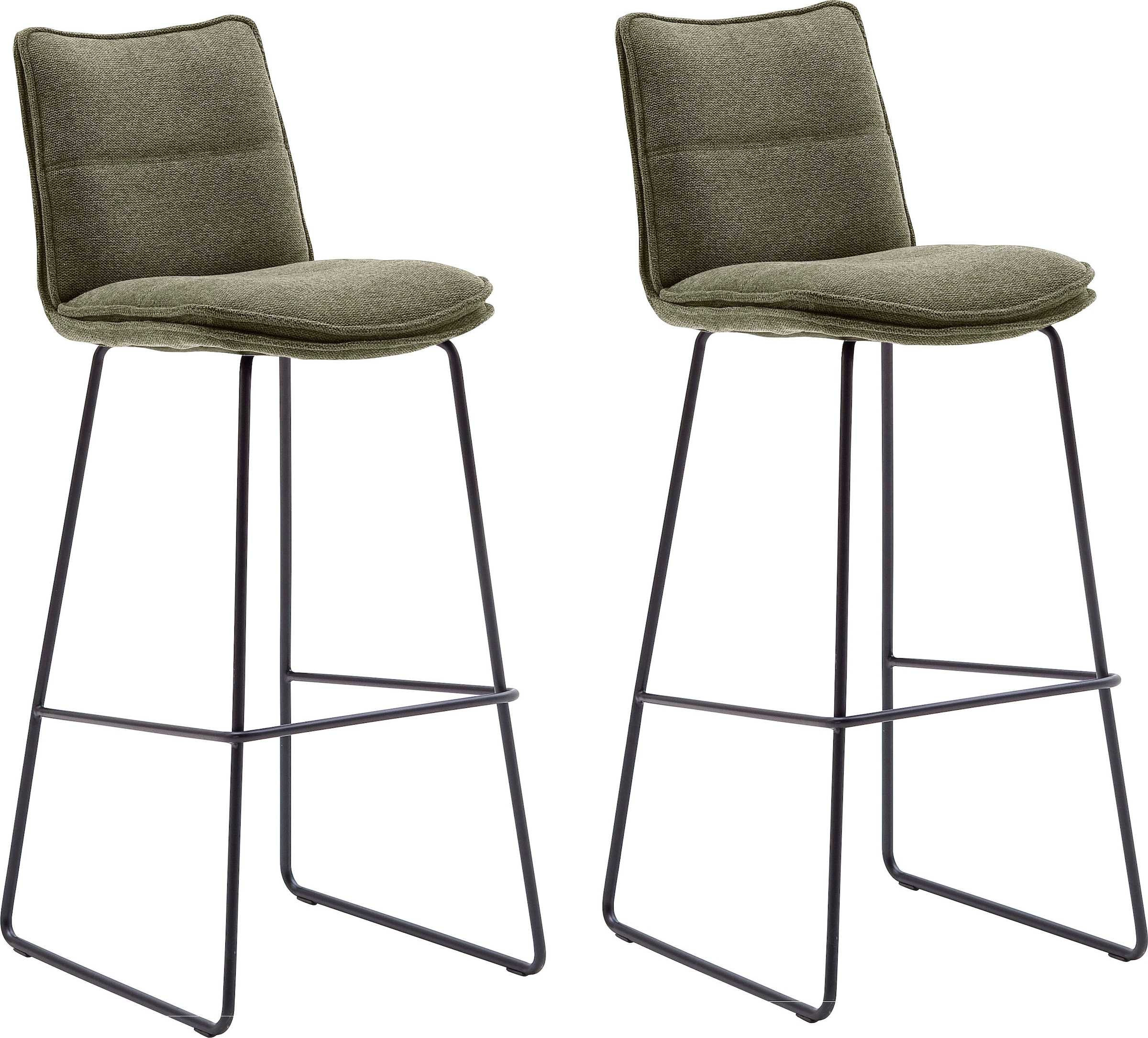 MCA furniture Barhocker »Hampton«, 120 Nivellierung, St., Kg mit 180°drehbar Raten Barstuhl bis 2 belastbar auf 2-er), (Set, kaufen