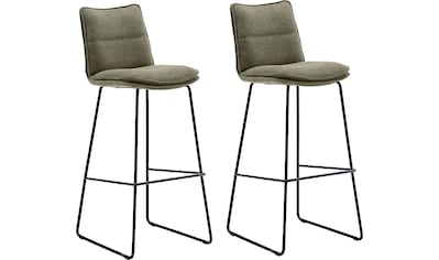 MCA furniture Barhocker »Hampton«, (Set, 2 St., 2-er), Barstuhl 180°drehbar mit... kaufen