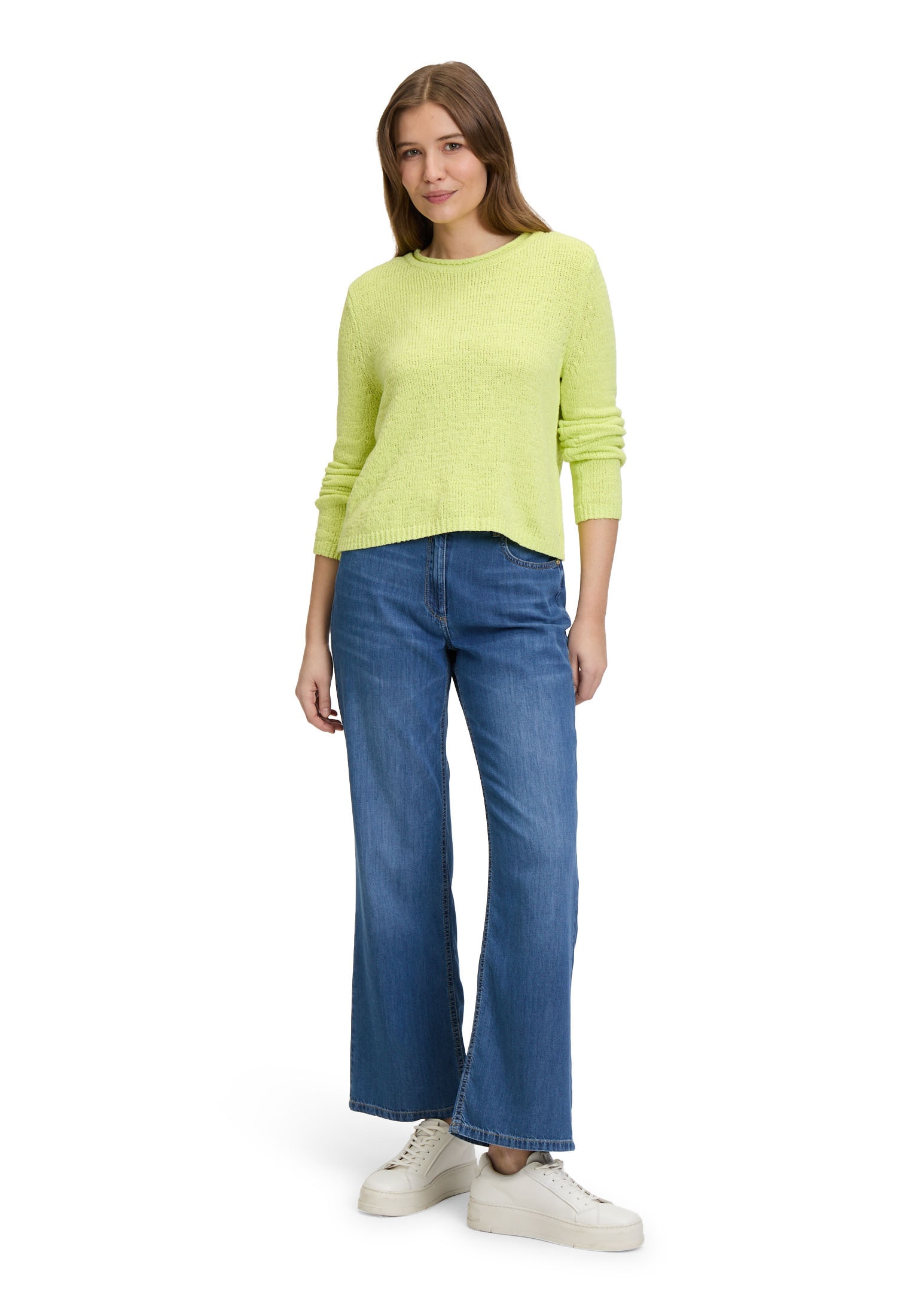 Betty Barclay Rundhalspullover »Grobstrick-Pullover mit Effektgarn«