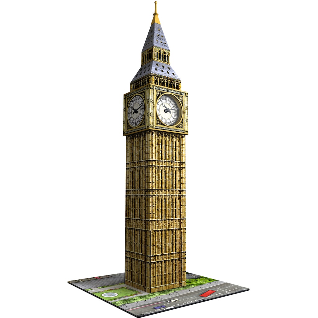 Ravensburger 3D-Puzzle »Big Ben mit Uhr«, Made in Europe, FSC® - schützt Wald - weltweit