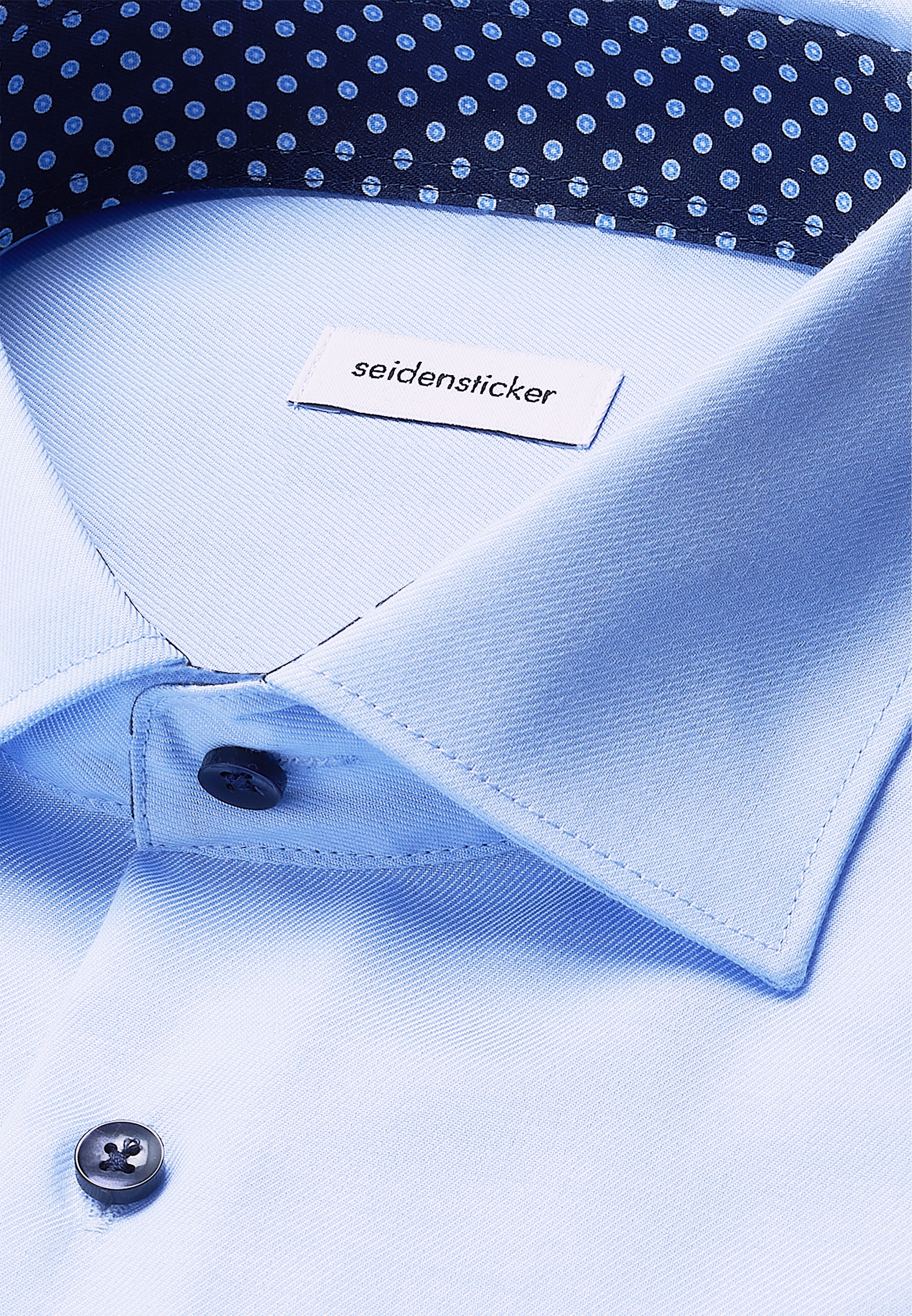 seidensticker Businesshemd »Schwarze Rose« Comfort 1/1 Kentkragen Uni