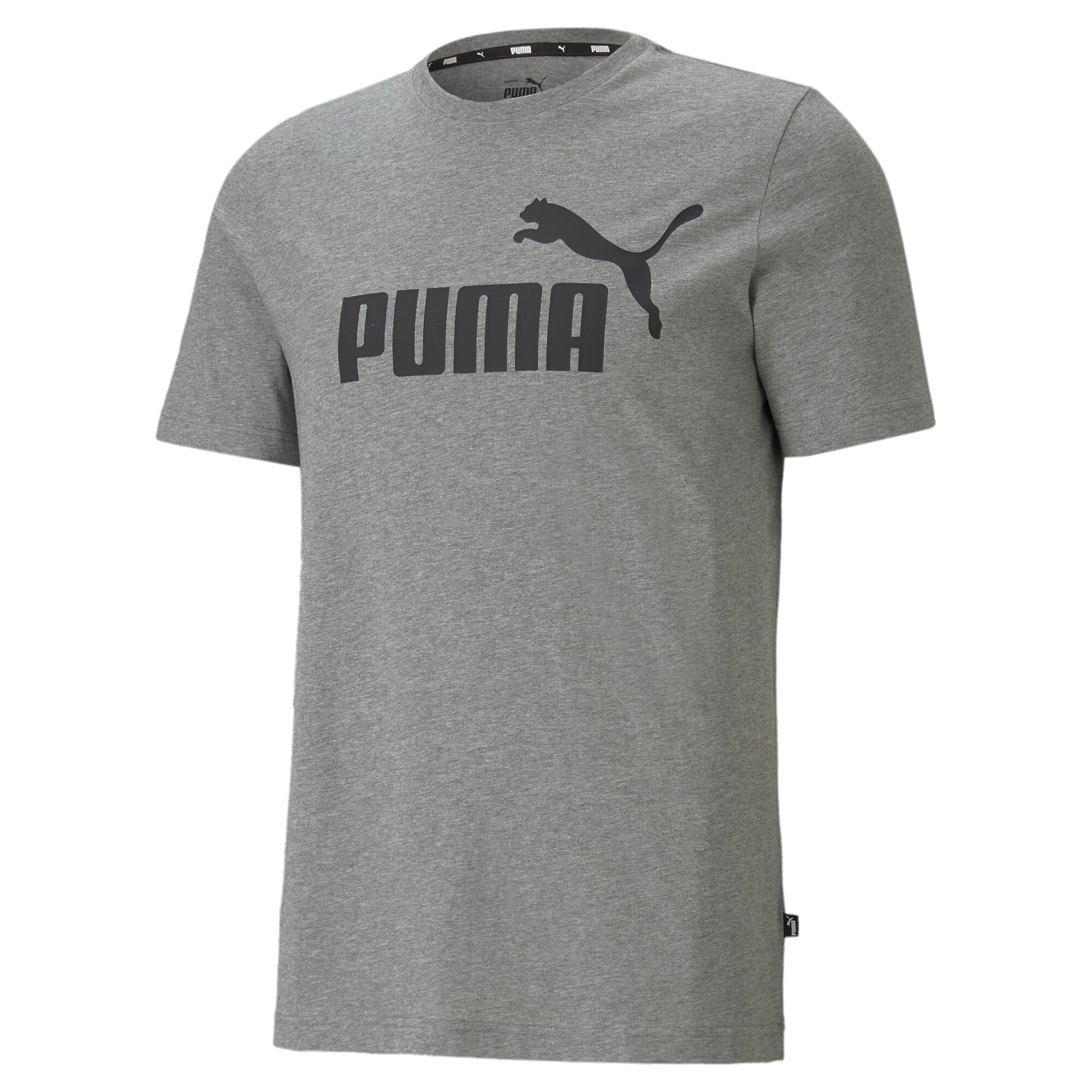 PUMA T-Shirt »ESS LOGO TEE« sportlicher Stil, Kurzarmdesign, aus Baumwolle