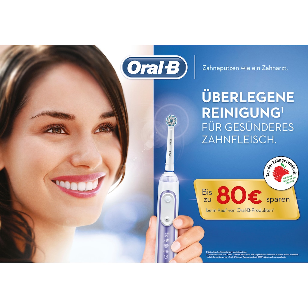 Oral B Schallzahnbürste »Pulsonic Slim One 2000«, 1 St. Aufsteckbürsten