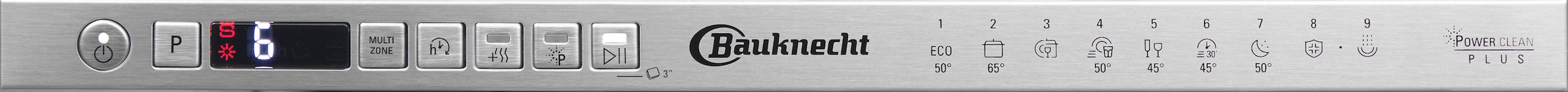 BAUKNECHT vollintegrierbarer Geschirrspüler »BK6IB10BS7LAO«, 10 Maßgedecke, ActiveDry