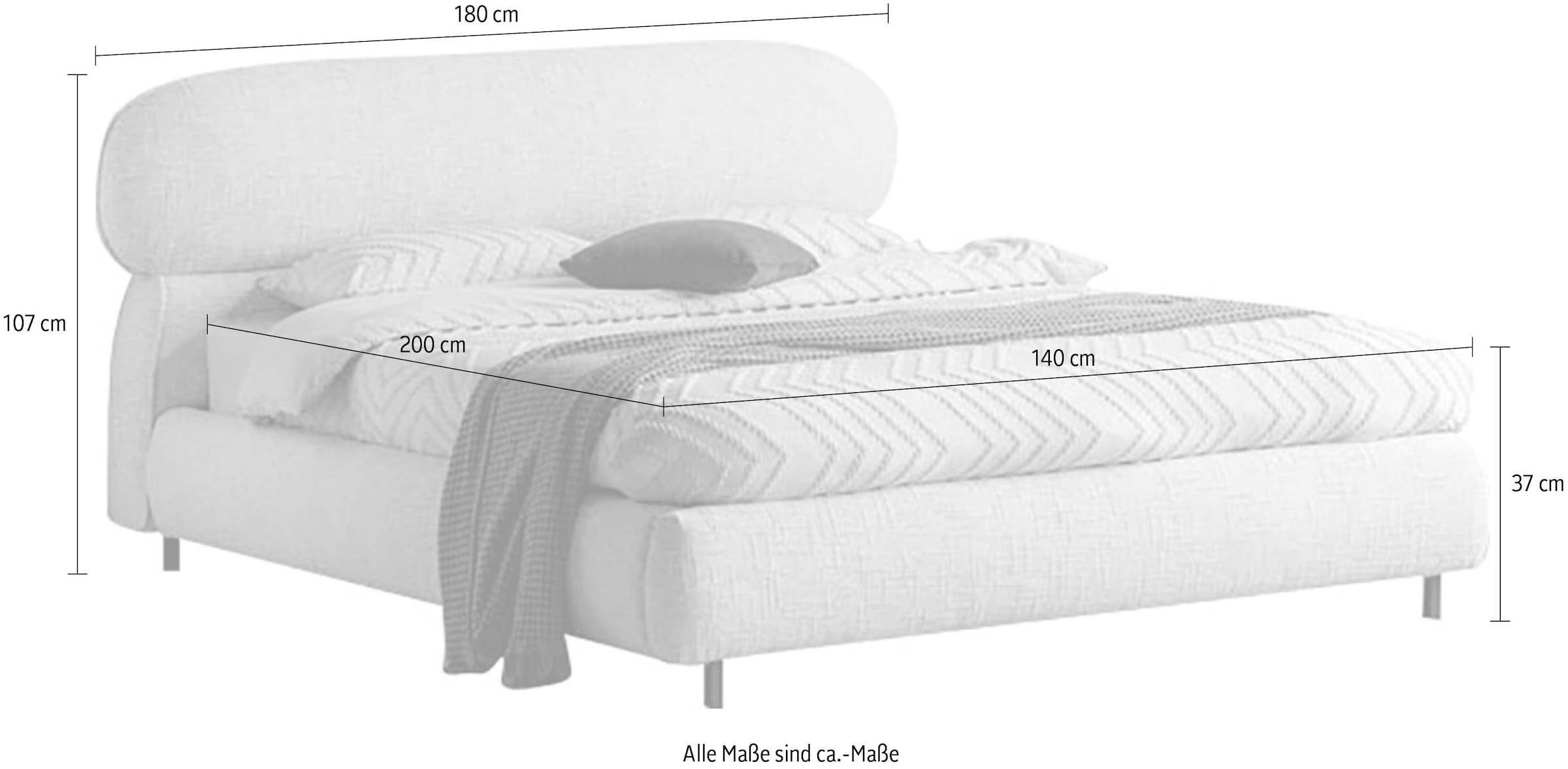 Home affaire Polsterbett »Zauberflöte«