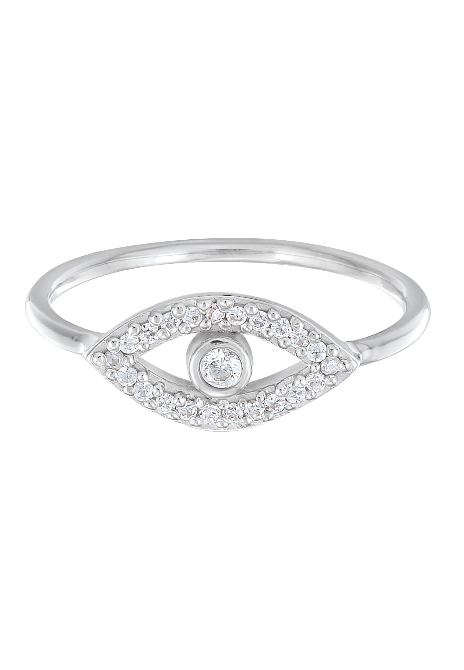 Elli Silberring »Ring Evil Eye Zirkonia Kristalle 925 Silber«