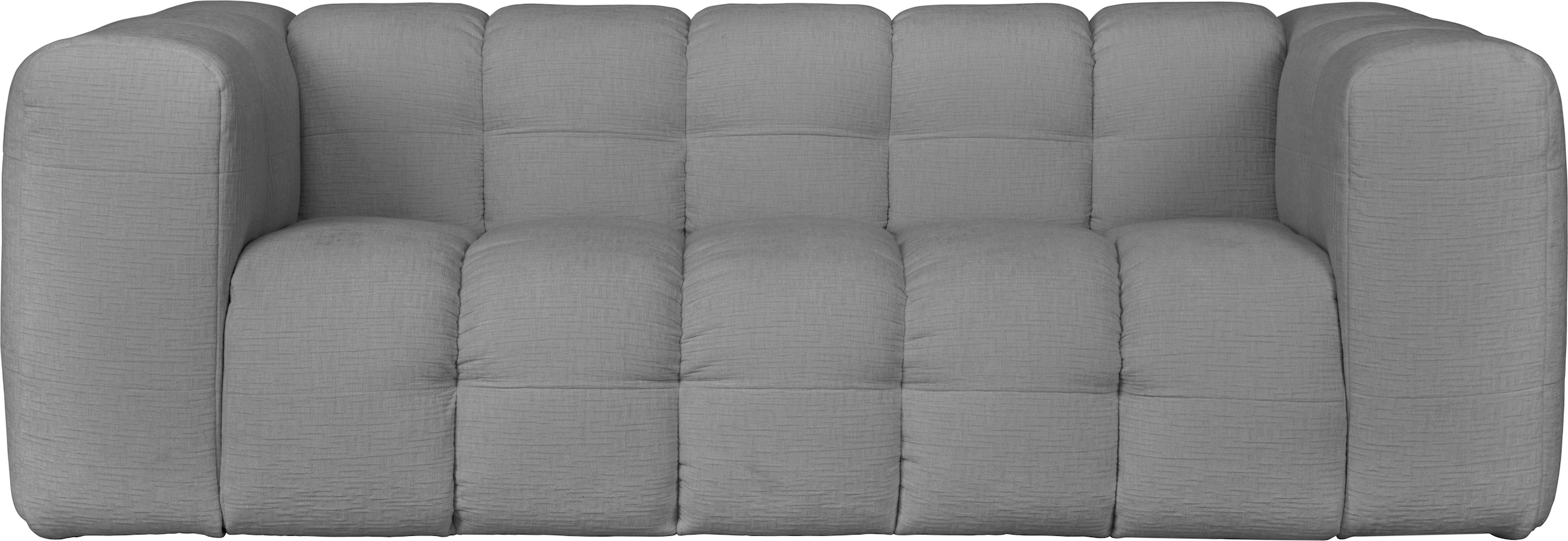 LeGer Home by Lena Gercke 3-Sitzer »TALISHA Designersofa, moderne Steppung, Maße B/T/H: 229/110/75 cm«, moderne Steppung, hoher Sitzkomfort