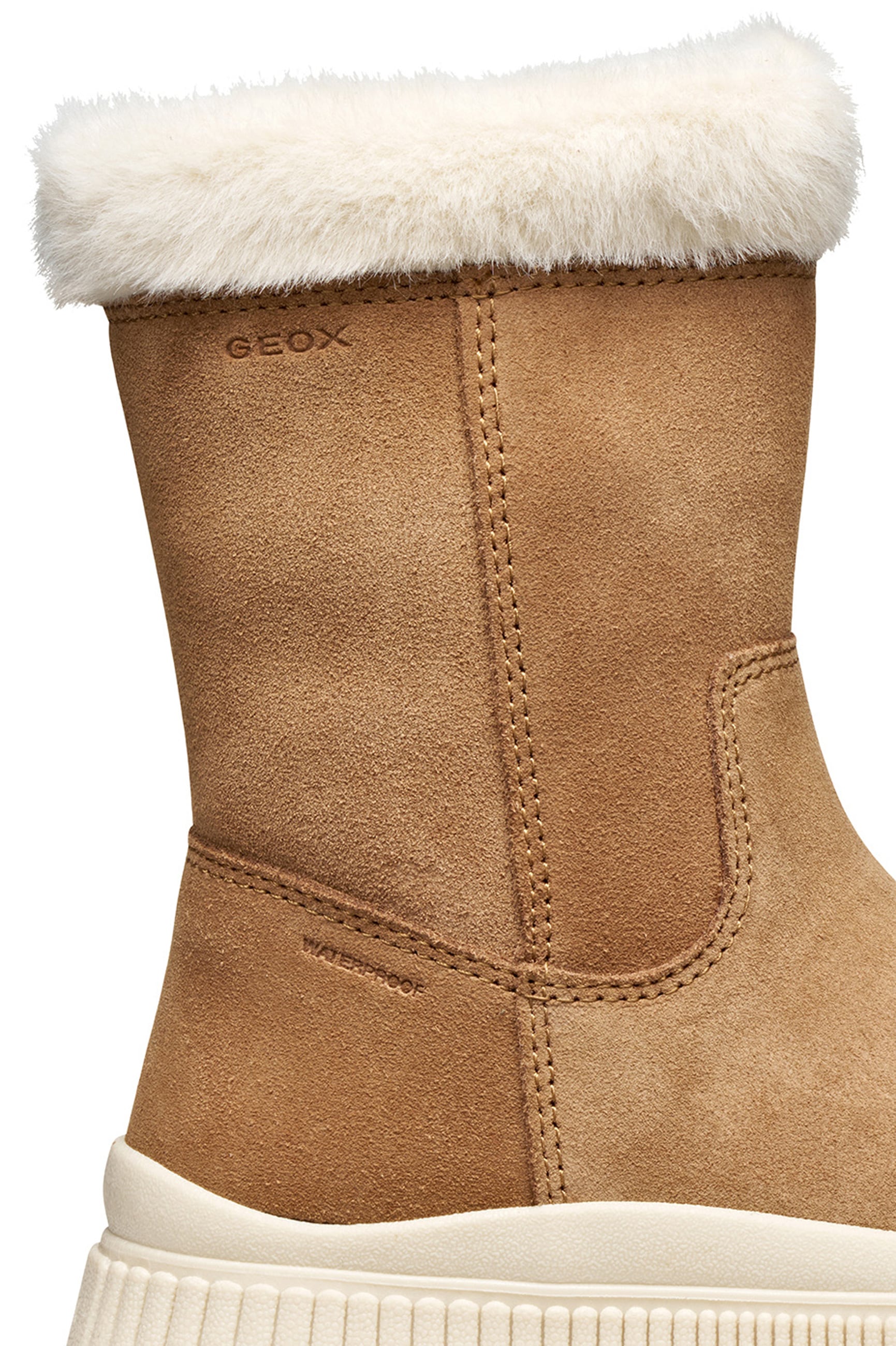 Geox Winterstiefel »J LAQUINNY GIRL WPF«  Winterboots, wasserabweisend, Größenschablone zum Download