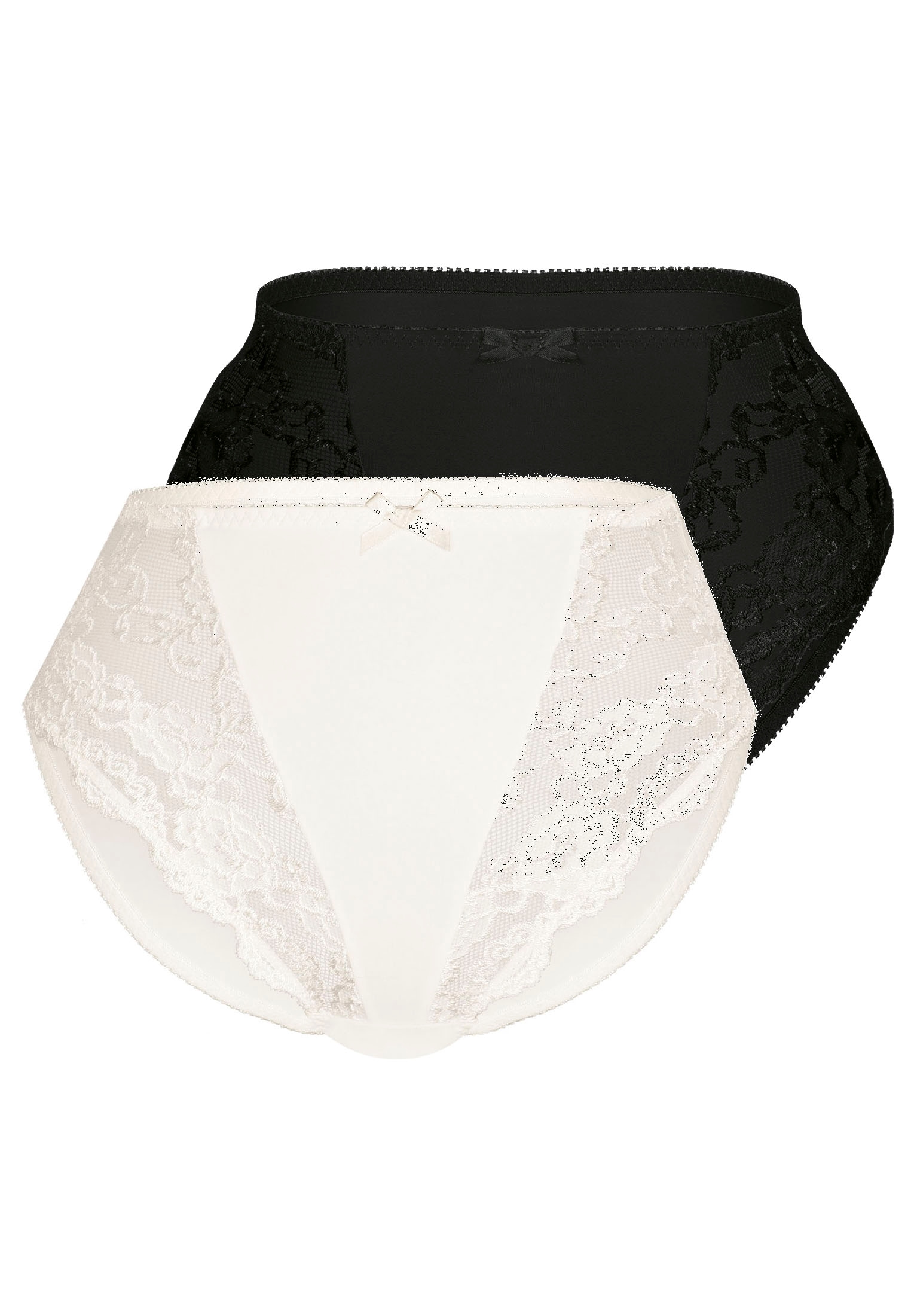 Sassa Miederslip "Classic Lace" mit floraler Spitze, feminin, matt-glanz Effekt