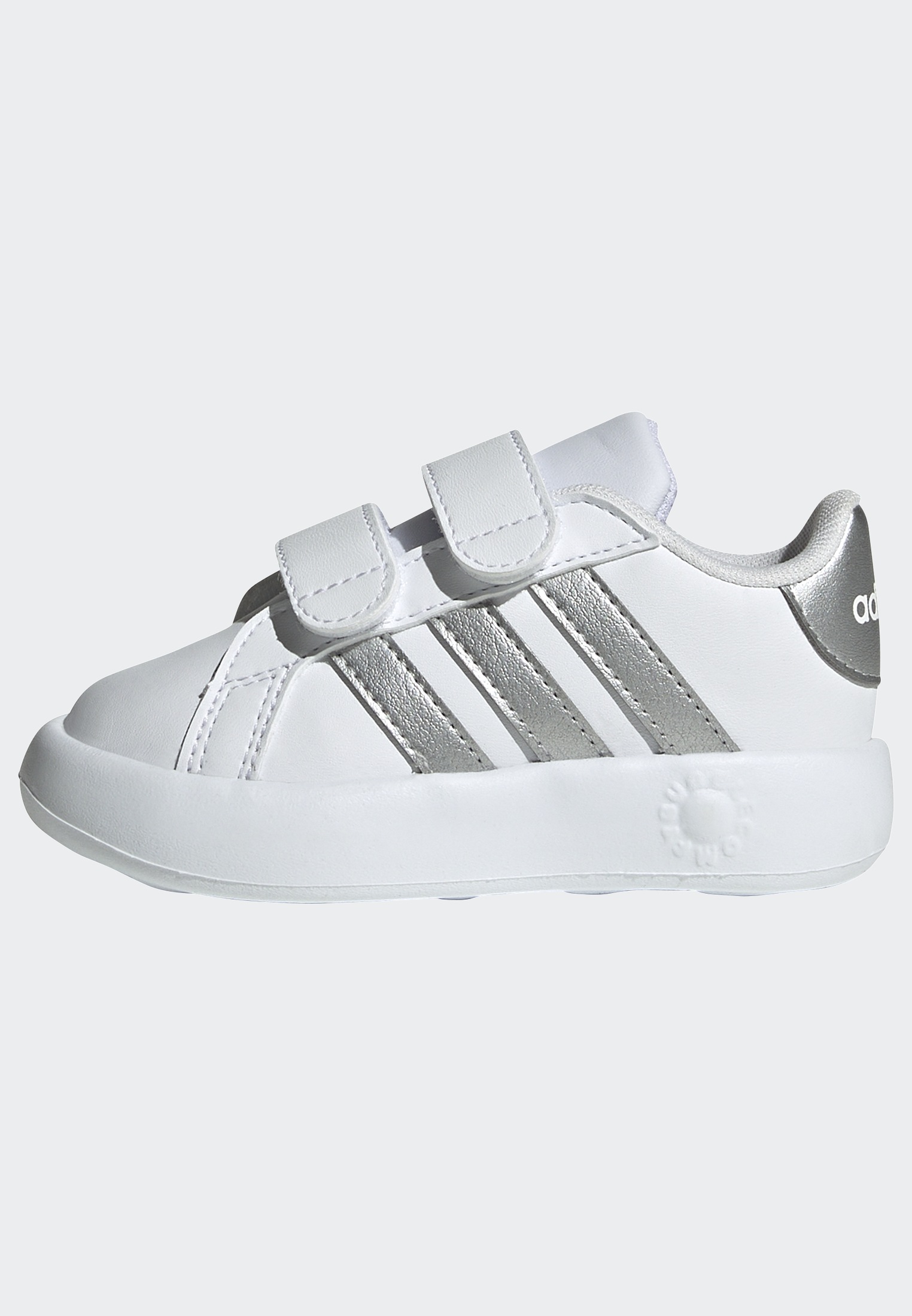 adidas Sportswear Klettschuh »GRAND COURT 2.0 KIDS«, Design auf den Spuren des adidas Superstar, für Kinder
