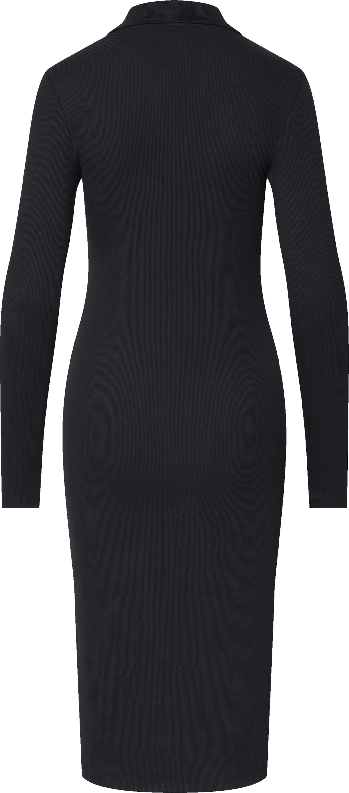 Calvin Klein Jeans Midikleid Ohne Tasche Regular fit mit V-Ausschnitt