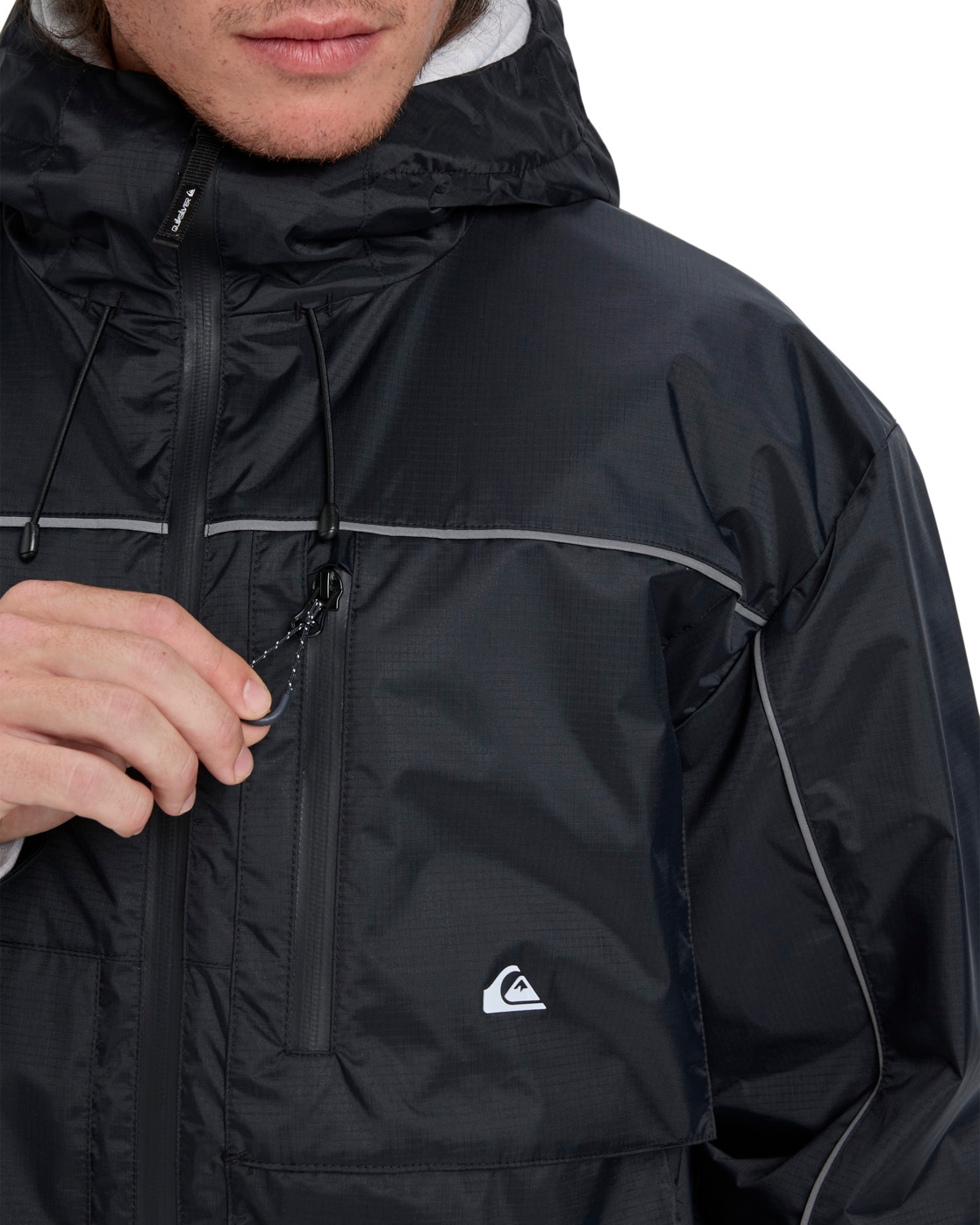 Quiksilver Regenjacke »Full Rig«, mit Kapuze