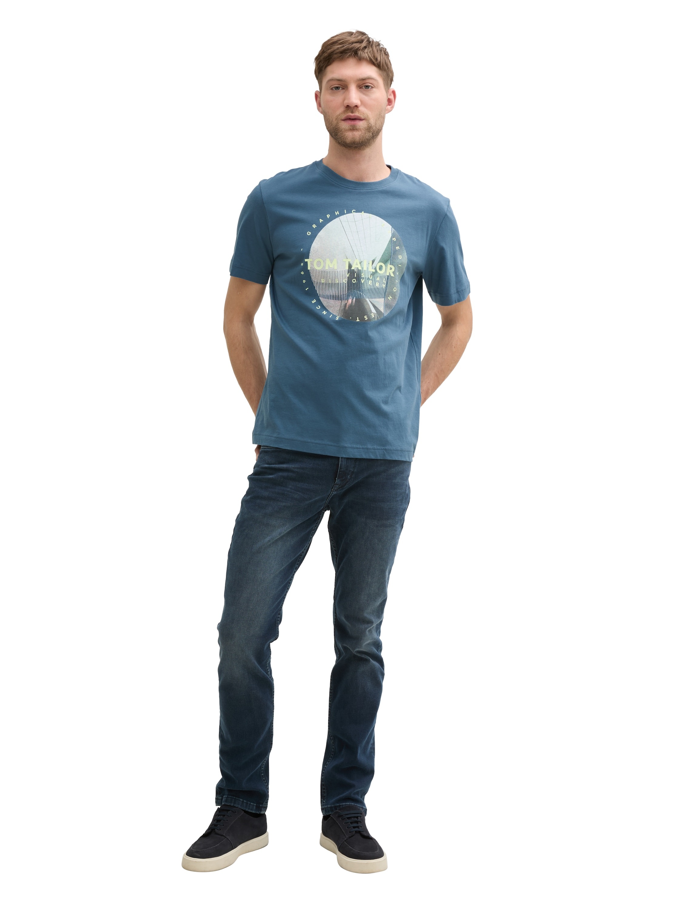TOM TAILOR T-Shirt, mit Foto-Print