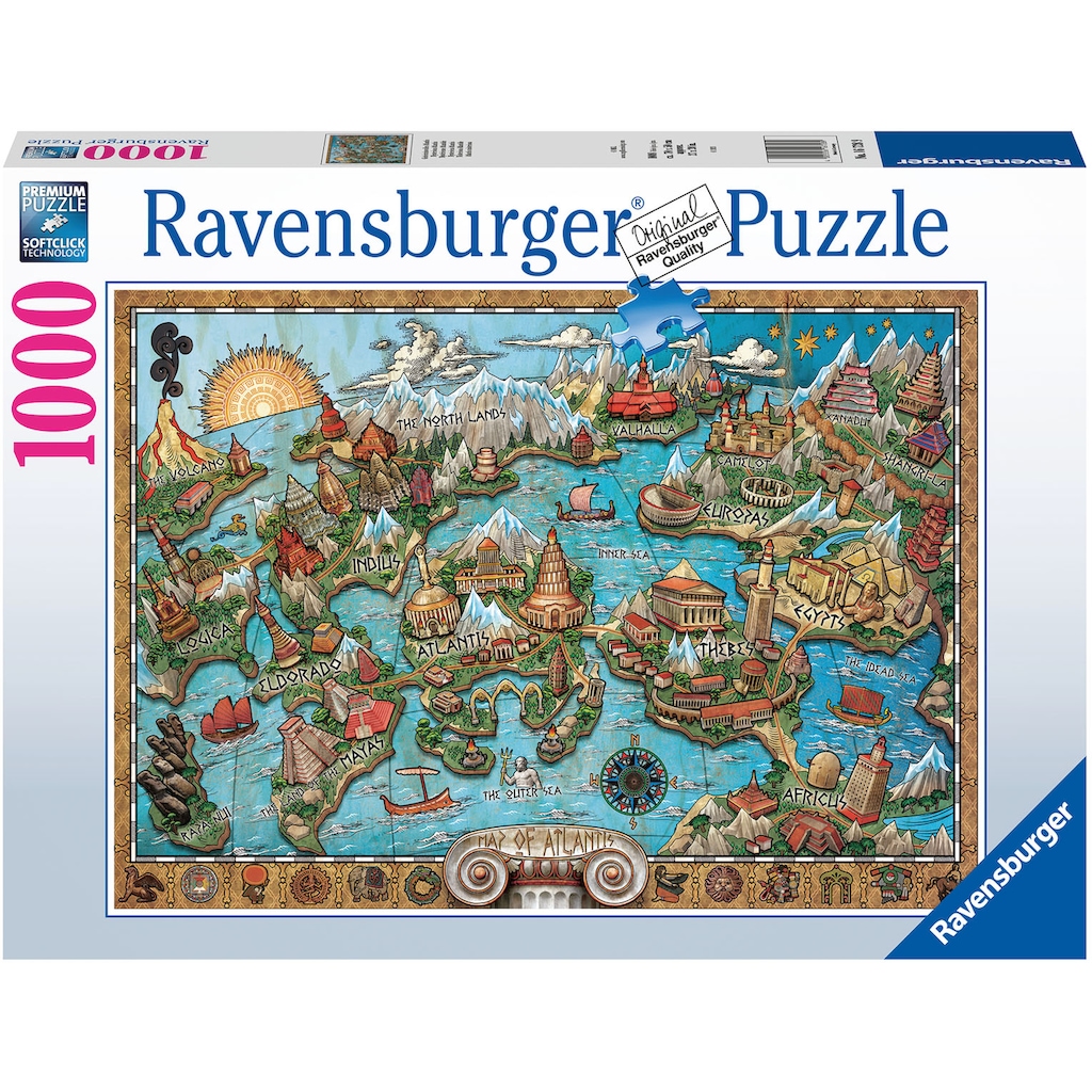 Ravensburger Puzzle »Geheiminsvolles Atlantis«