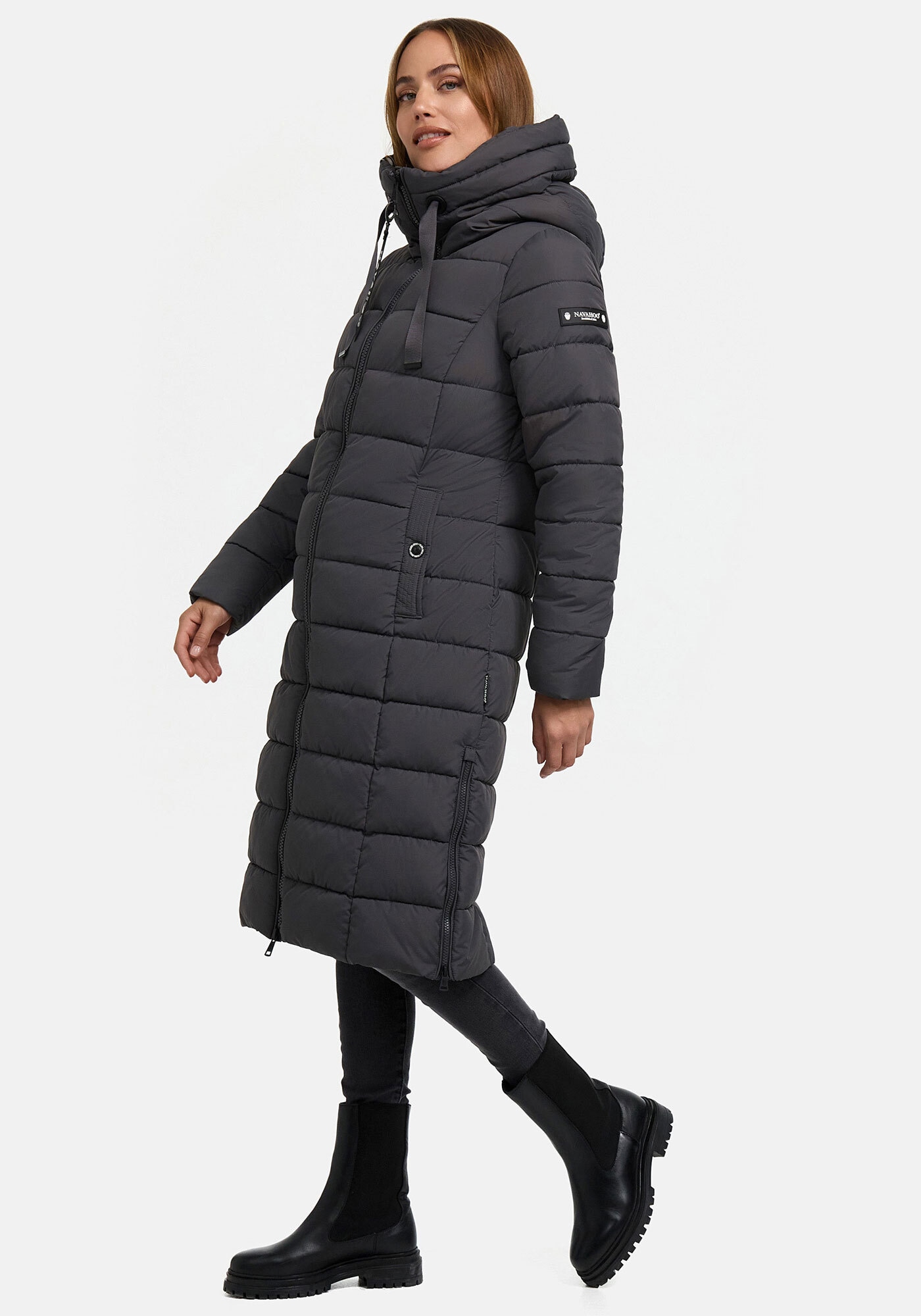 Navahoo Winterjacke »Navahoo Mondmaedchen Damen Winter Steppmantel N036«