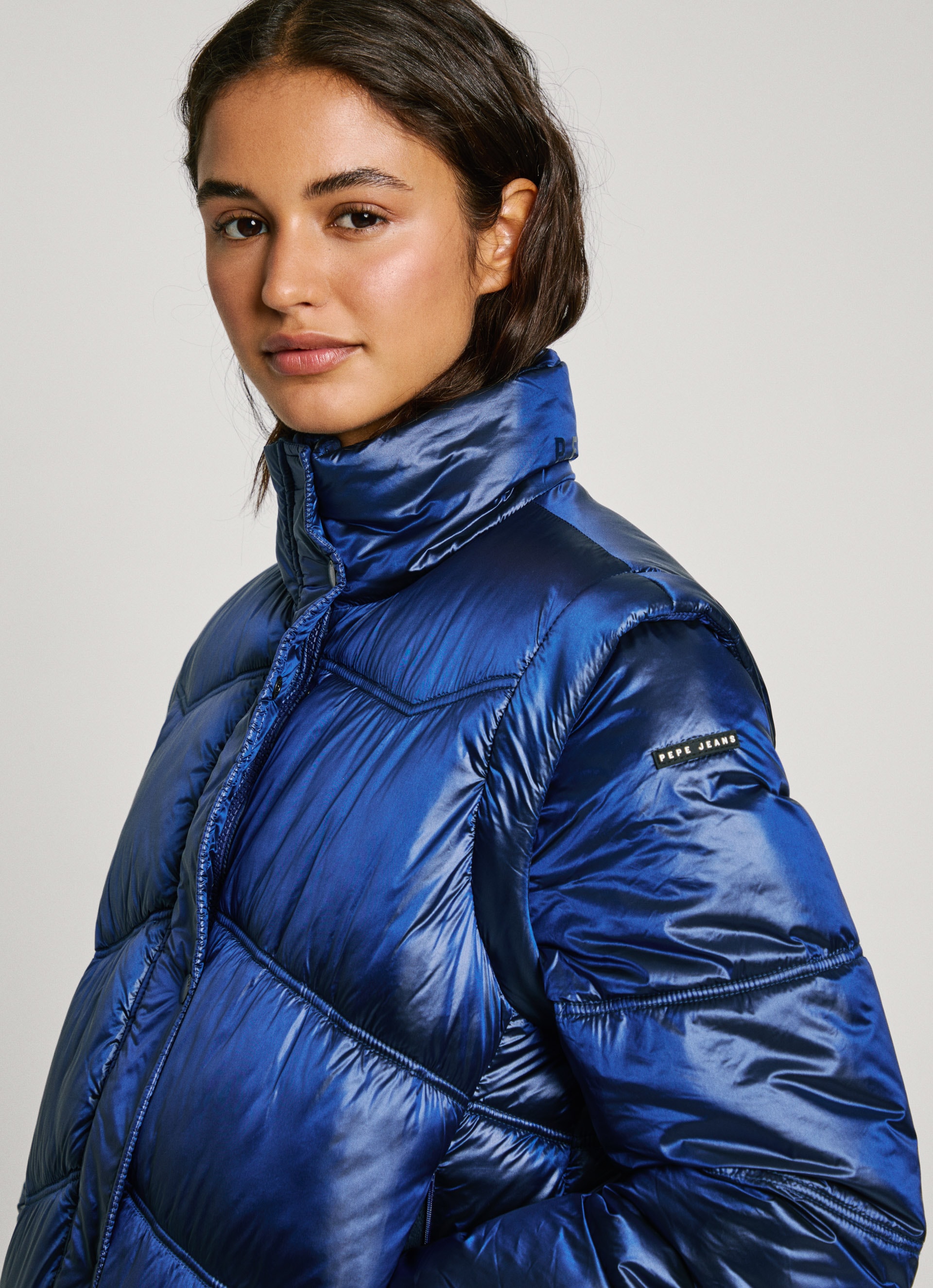 Pepe Jeans Steppjacke »FLORA«, im praktischen 2-in-1 Design