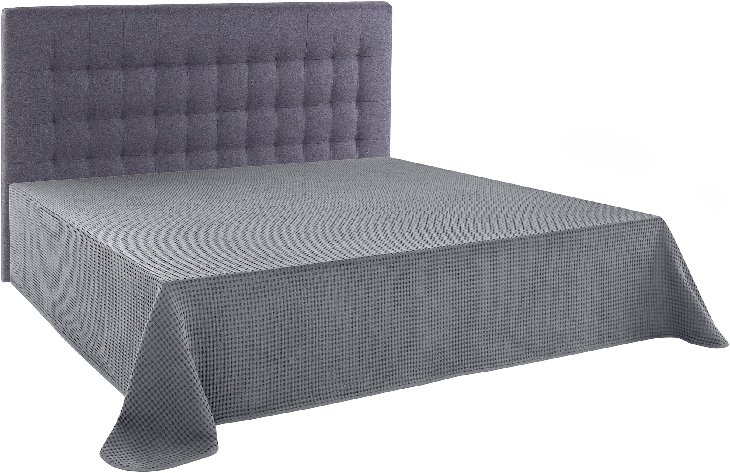 andas Tagesdecke »Greta«, in Waffelpiqué Optik, viele Farben erhältlich, Decke ab 150x250 cm