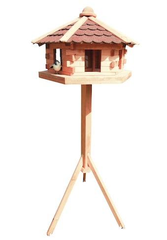 promadino Vogelhaus »Knusperhäuschen«, BxTxH: 59x57x143,5 cm, mit Standbein kaufen