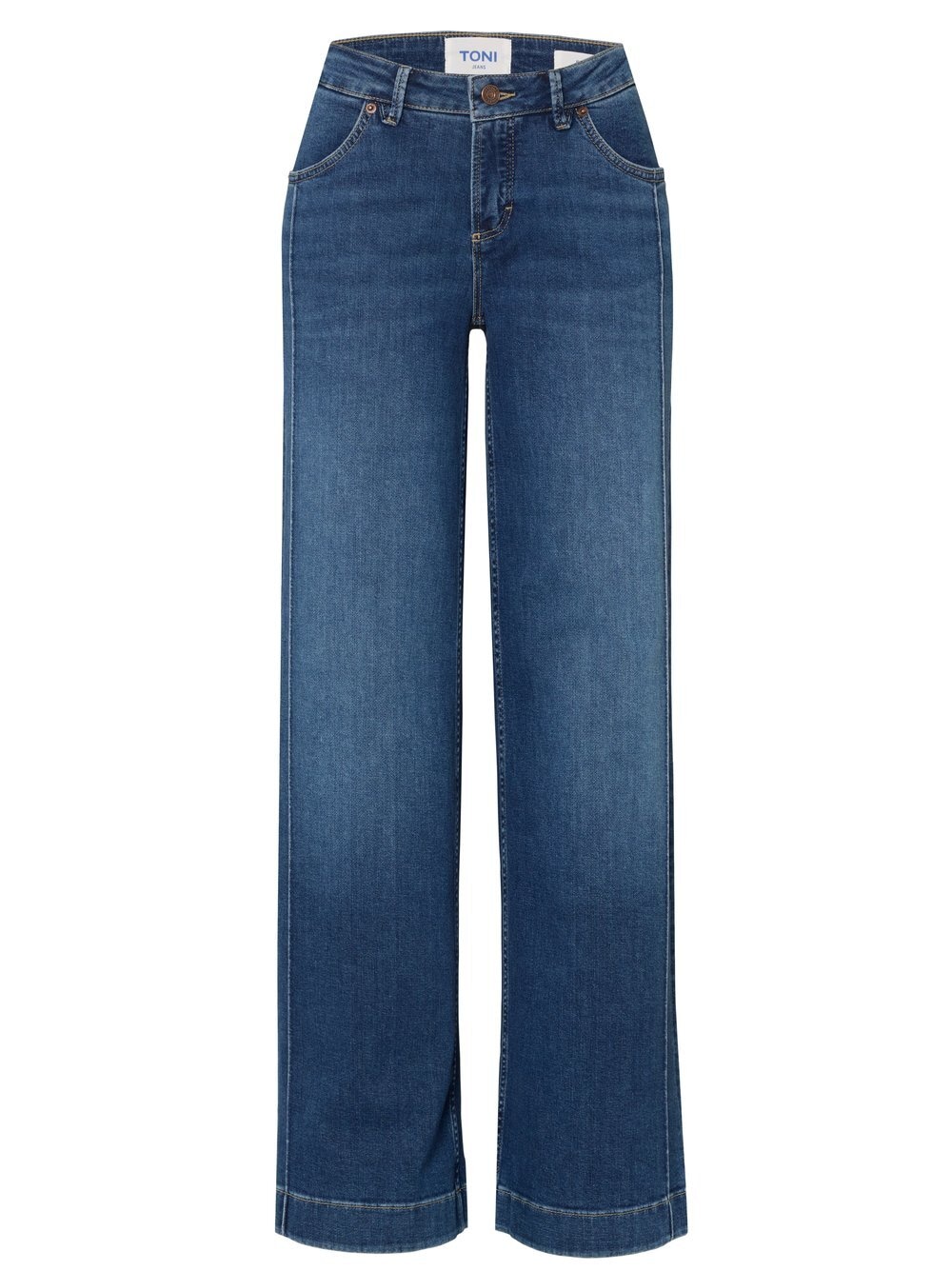 TONI Bootcut-Jeans »Ella Wide« mit Teilungsnähten