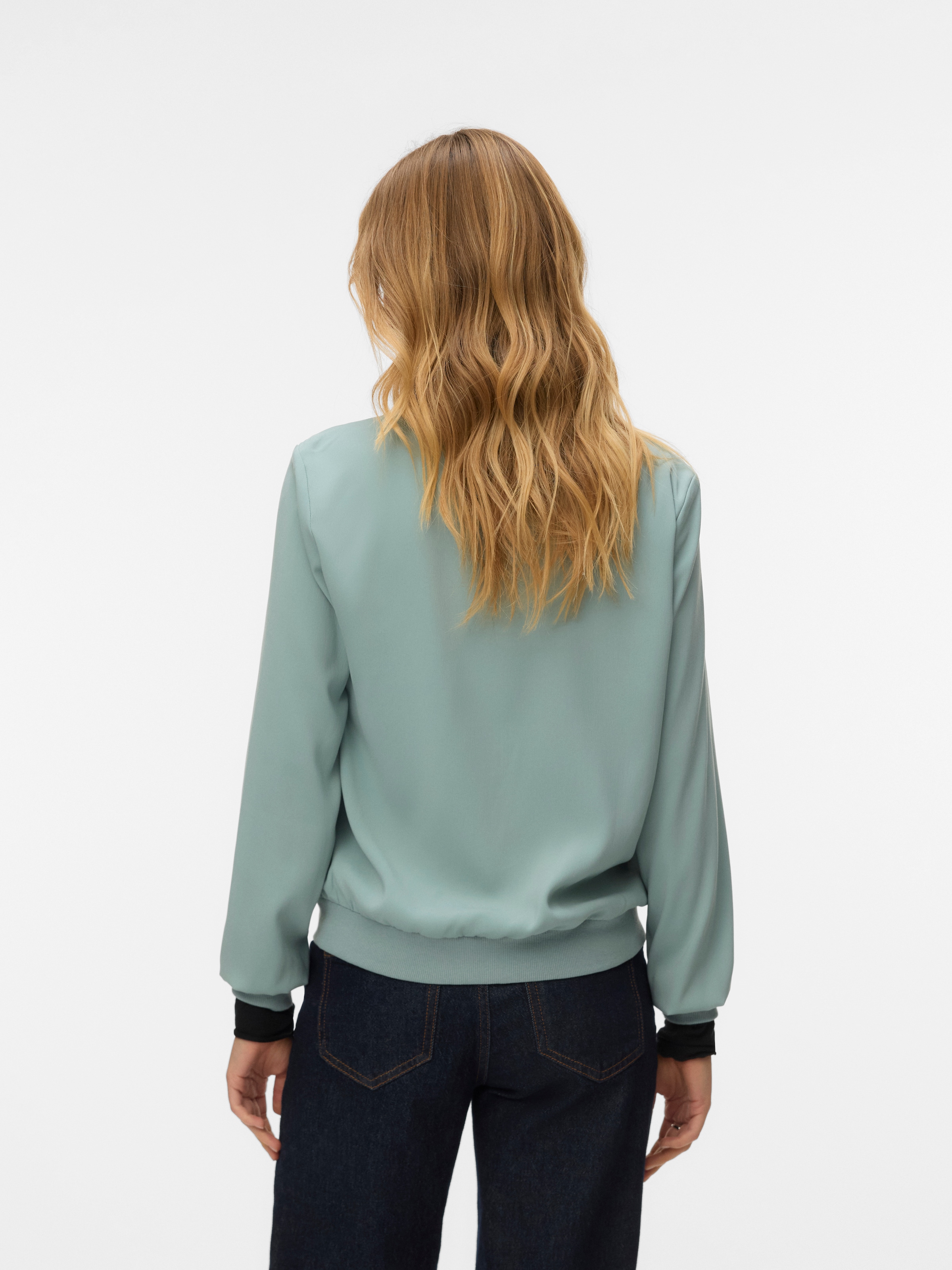 Vero Moda Bomberjacke »VMCOCO L/S BOMBER NOOS« Materialmix